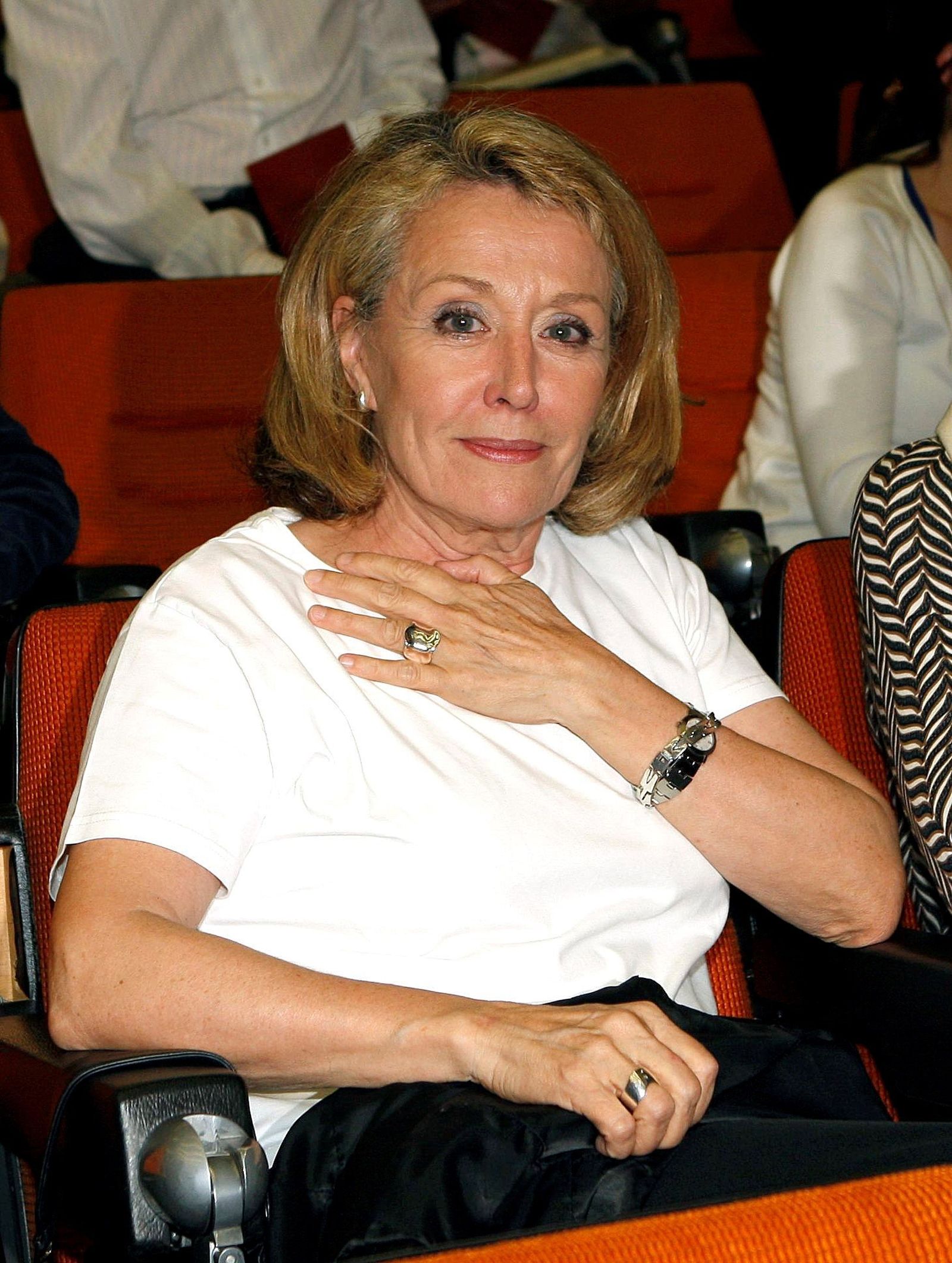 La periodista Rosa María Mateo.