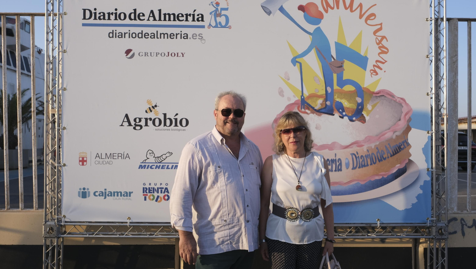 Imágenes de los asistentes a la Gala 15 Aniversario Diario de Almería