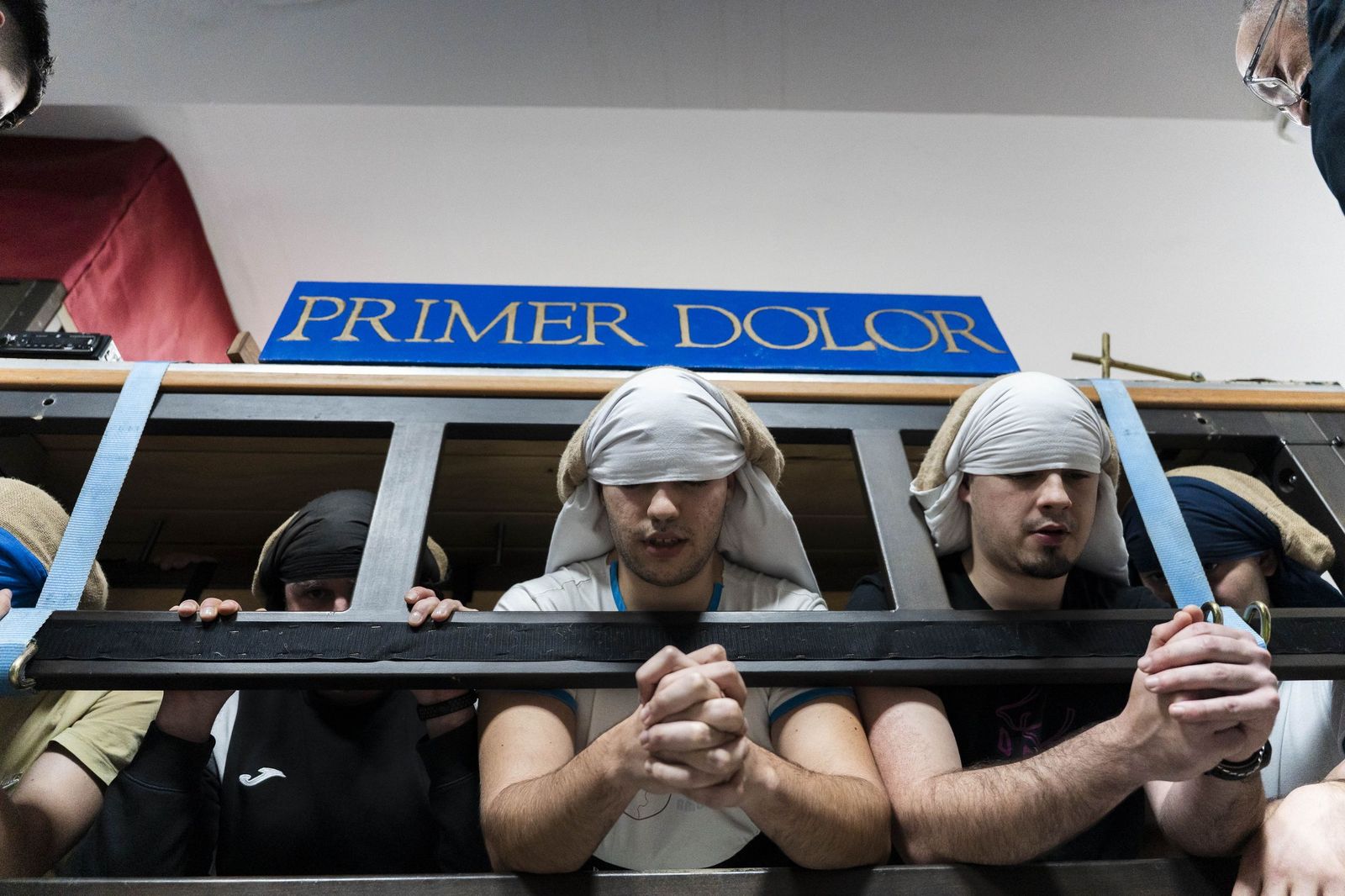 Ensayo de la Hermandad del Amor de Almería, en imágenes