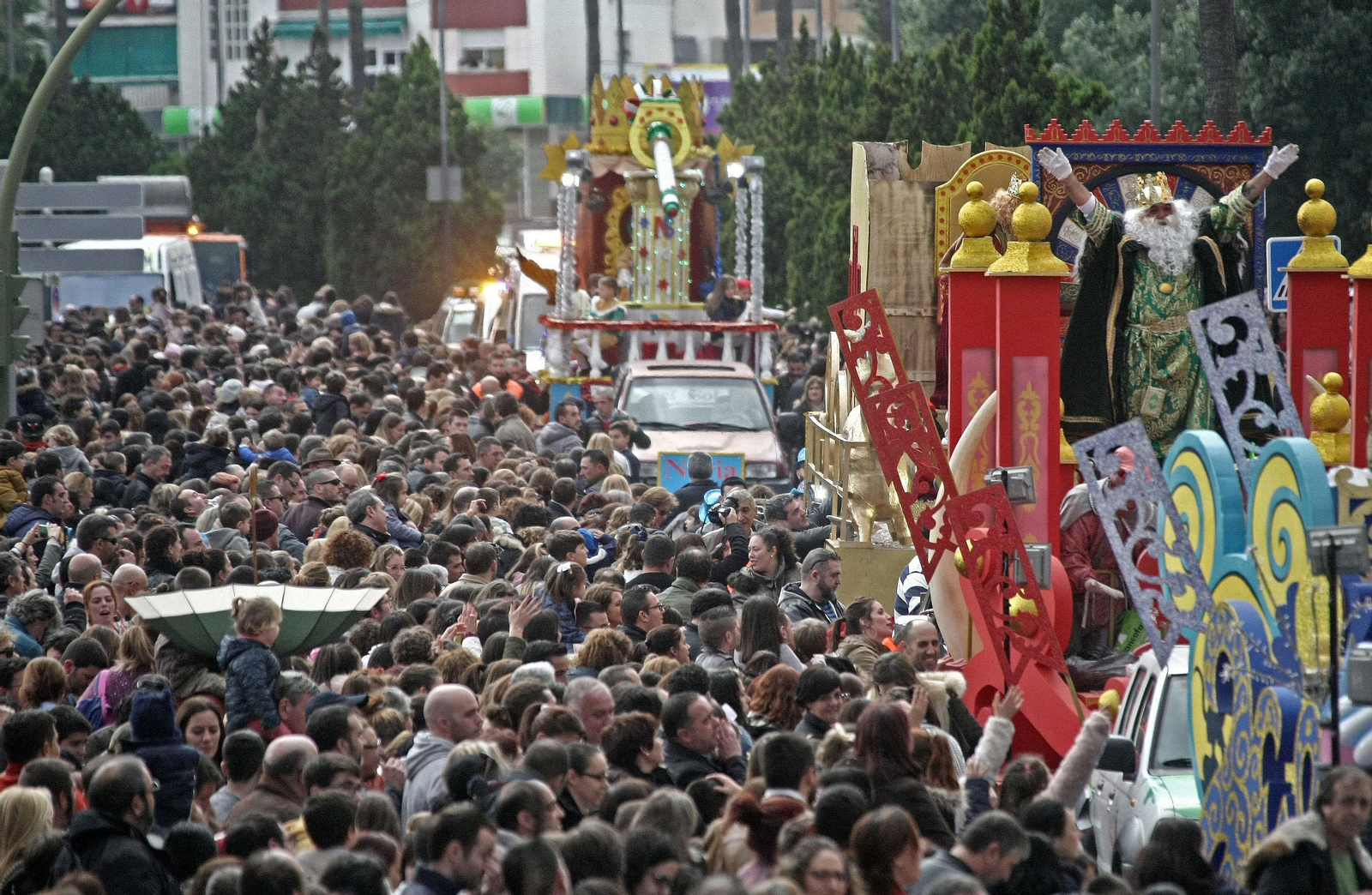 Cabalgata de Reyes de 2018 en Algeciras