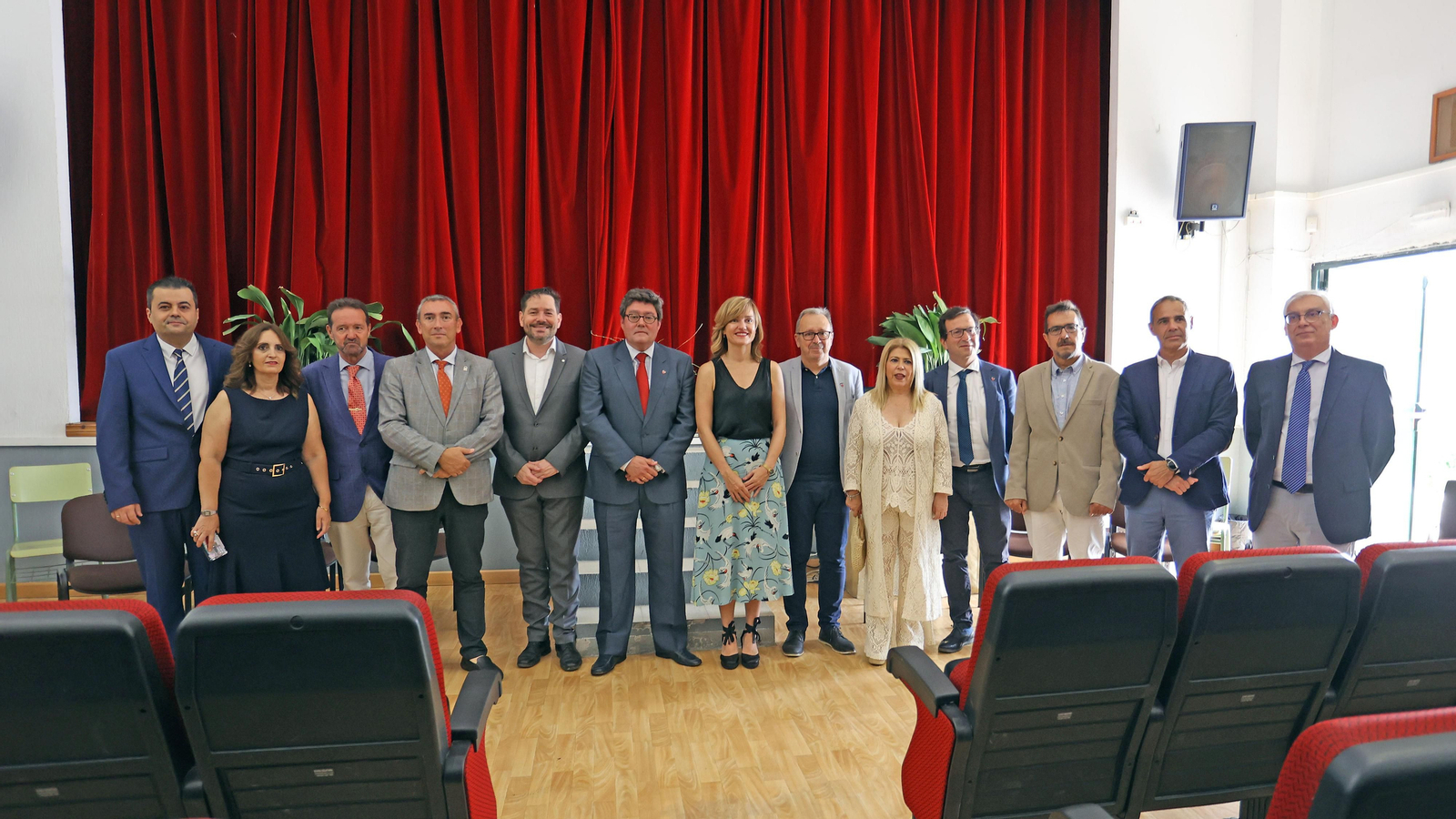 La ministra Pilar Alegría en el IES Coloma de Jerez