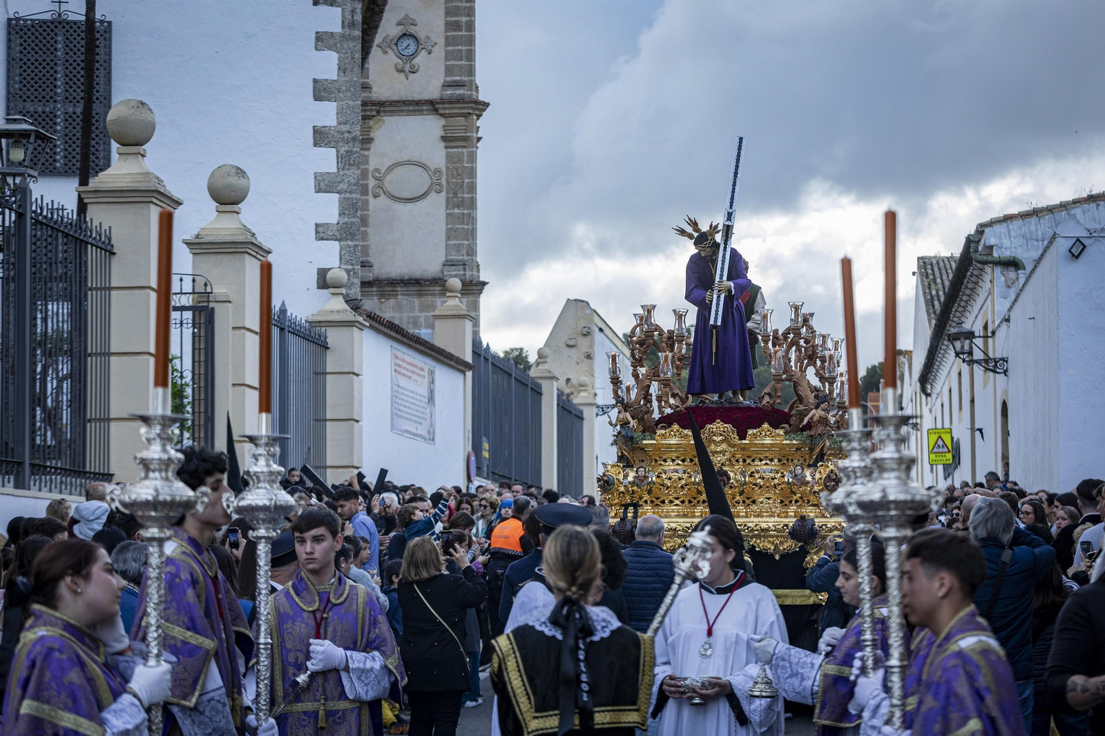 Las imágenes de Afligidos de El Puerto en el Lunes Santo de la Semana Santa 2025