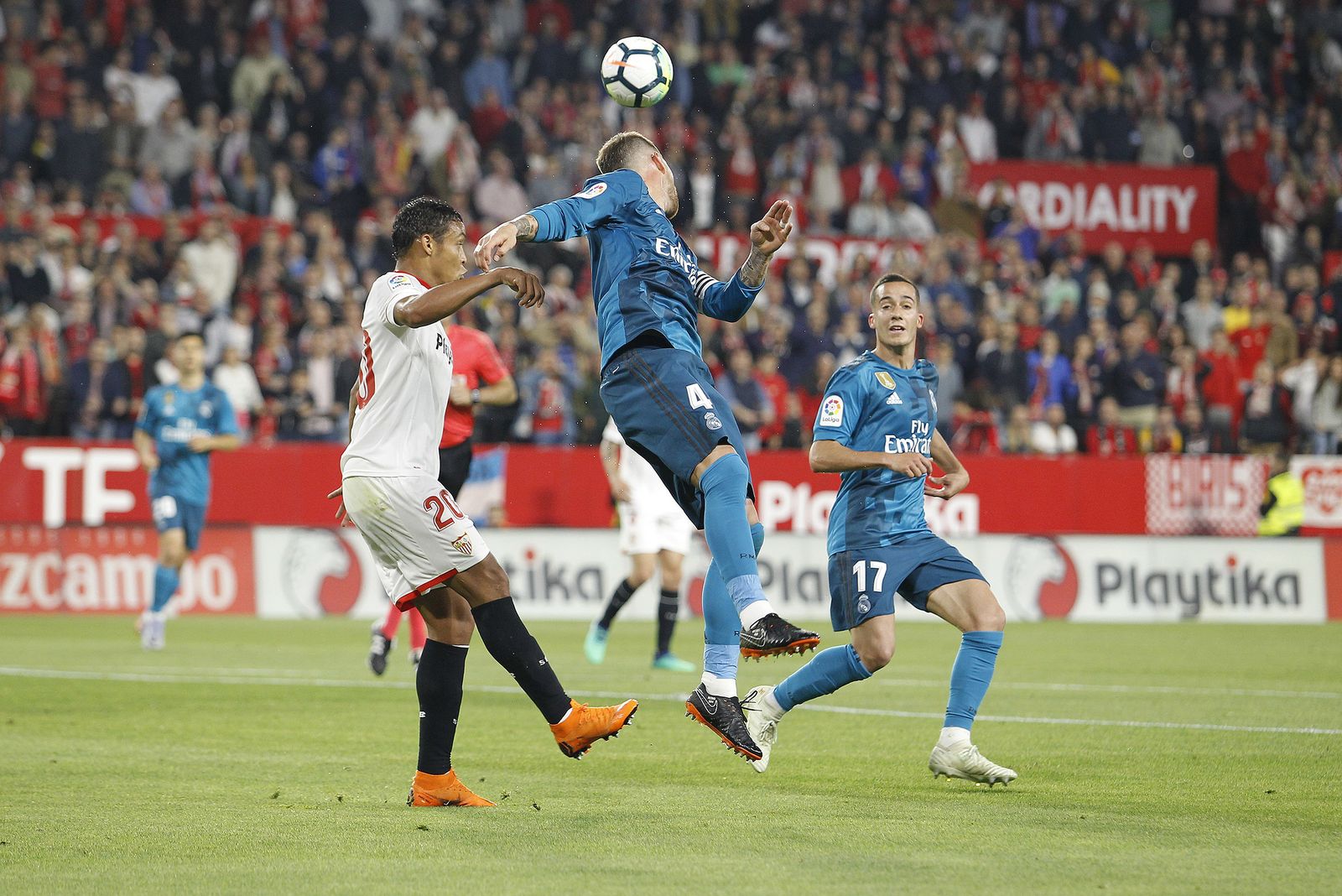 Las imágenes del Sevilla-Real Madrid