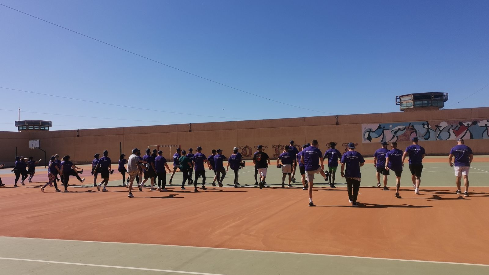 Una carrera por la igualdad en la prisión de Almería