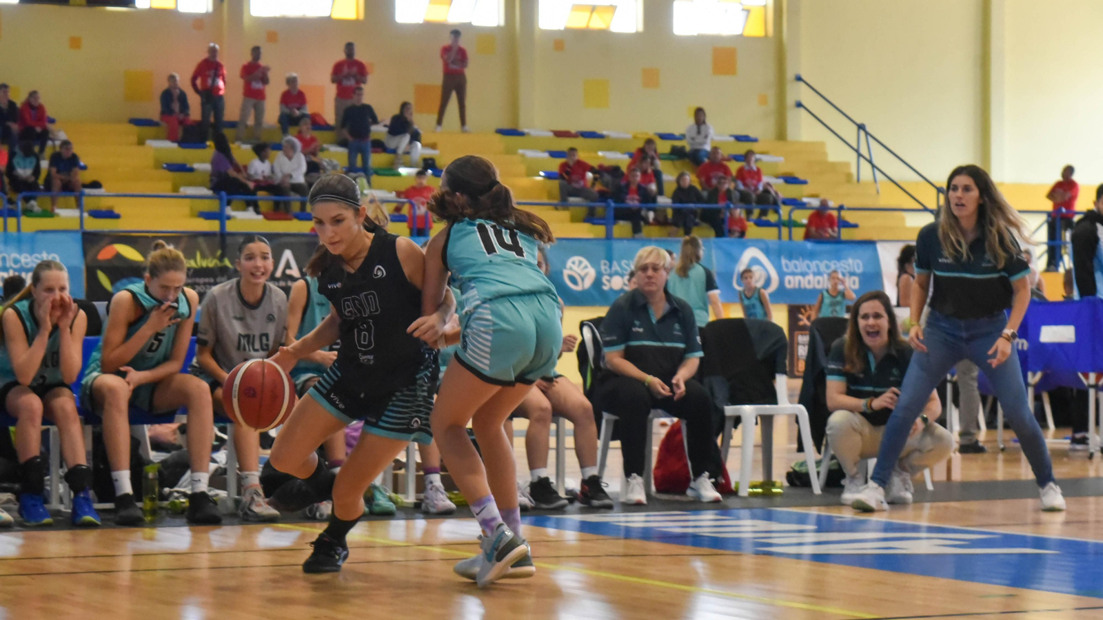 Las fotos de la ultima jornada del Andaluz infantil femenino de baloncesto en La Línea