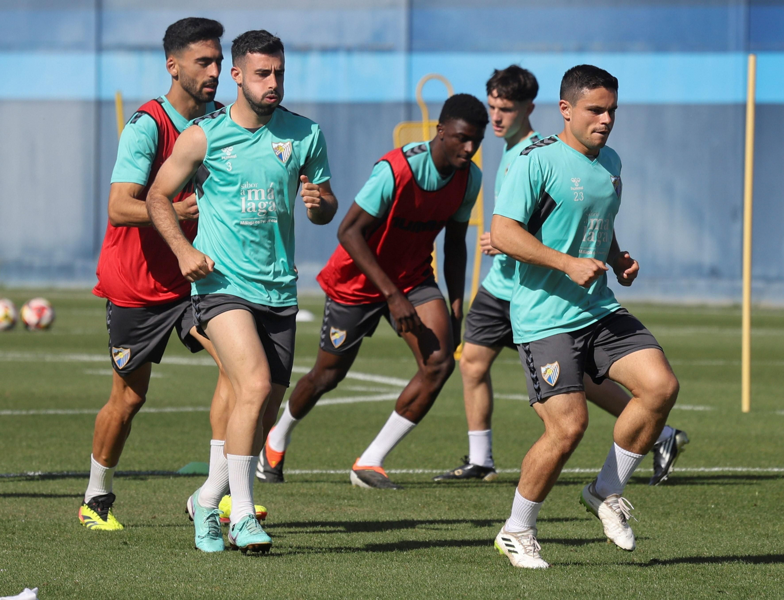 Pellicer aprieta en la vuelta del Málaga CF al trabajo