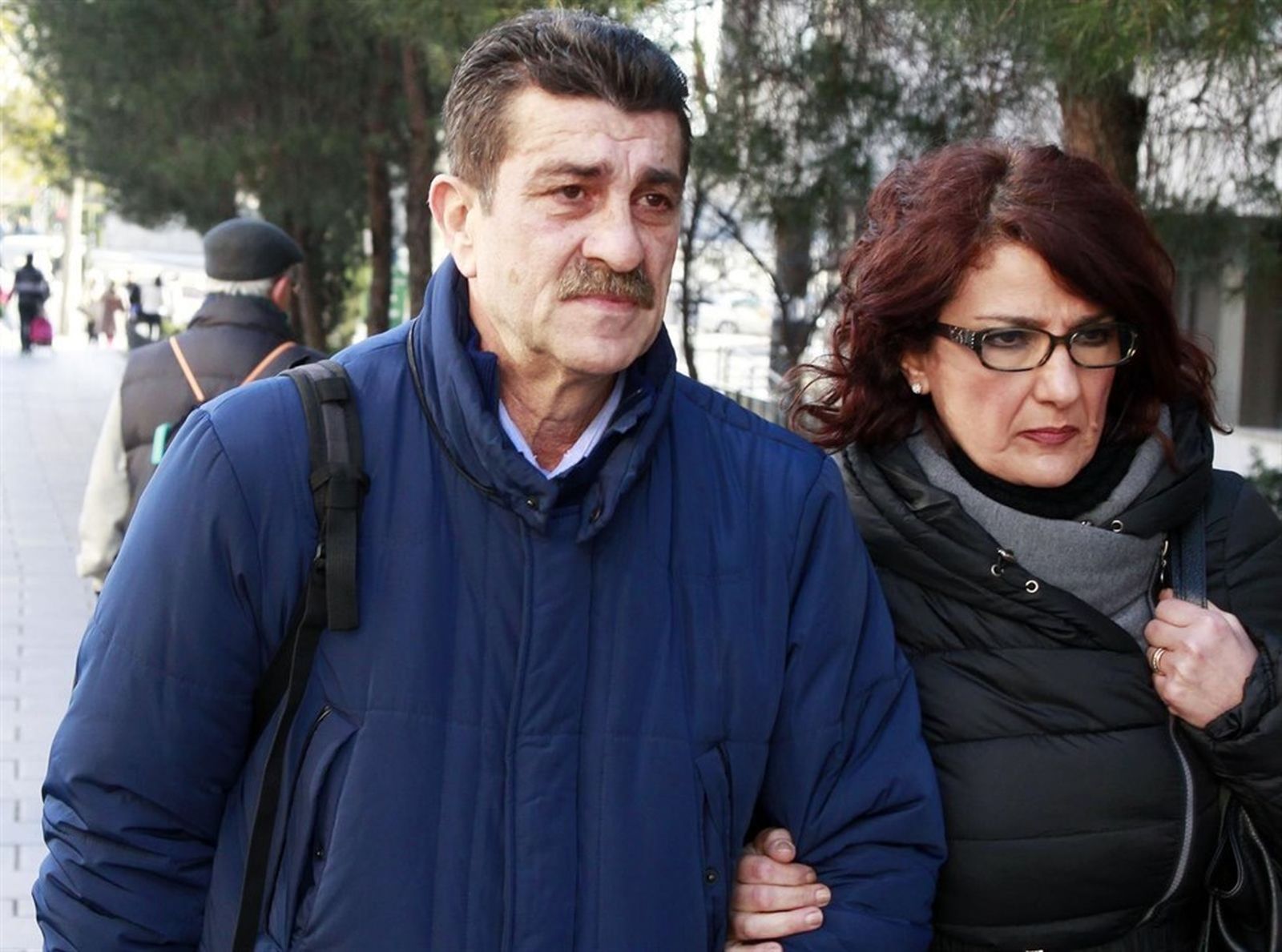 Pippo y Santina Biondo, padres del cámara italiano encontrado muerto en su domicilio de Madrid.