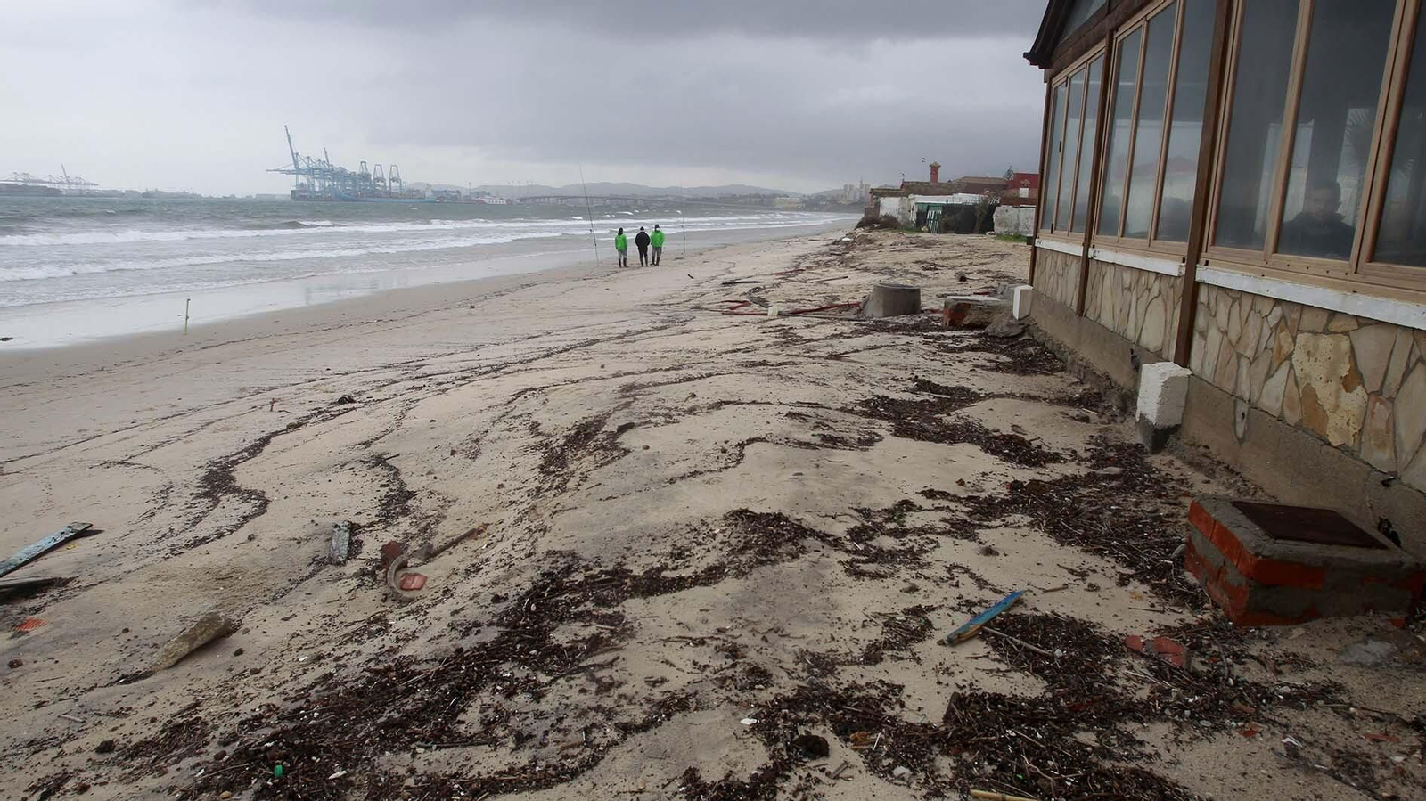 Las fotos del temporal en el Campo de Gibraltar
