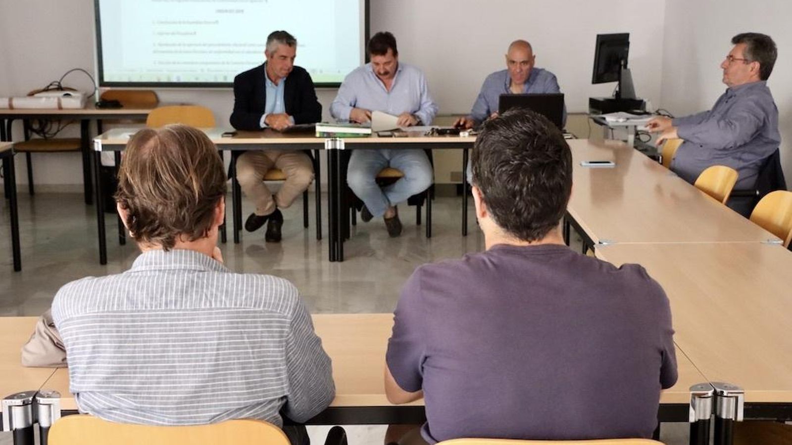 Asamblea de los accionistas de Unicaja Costa de Almería.