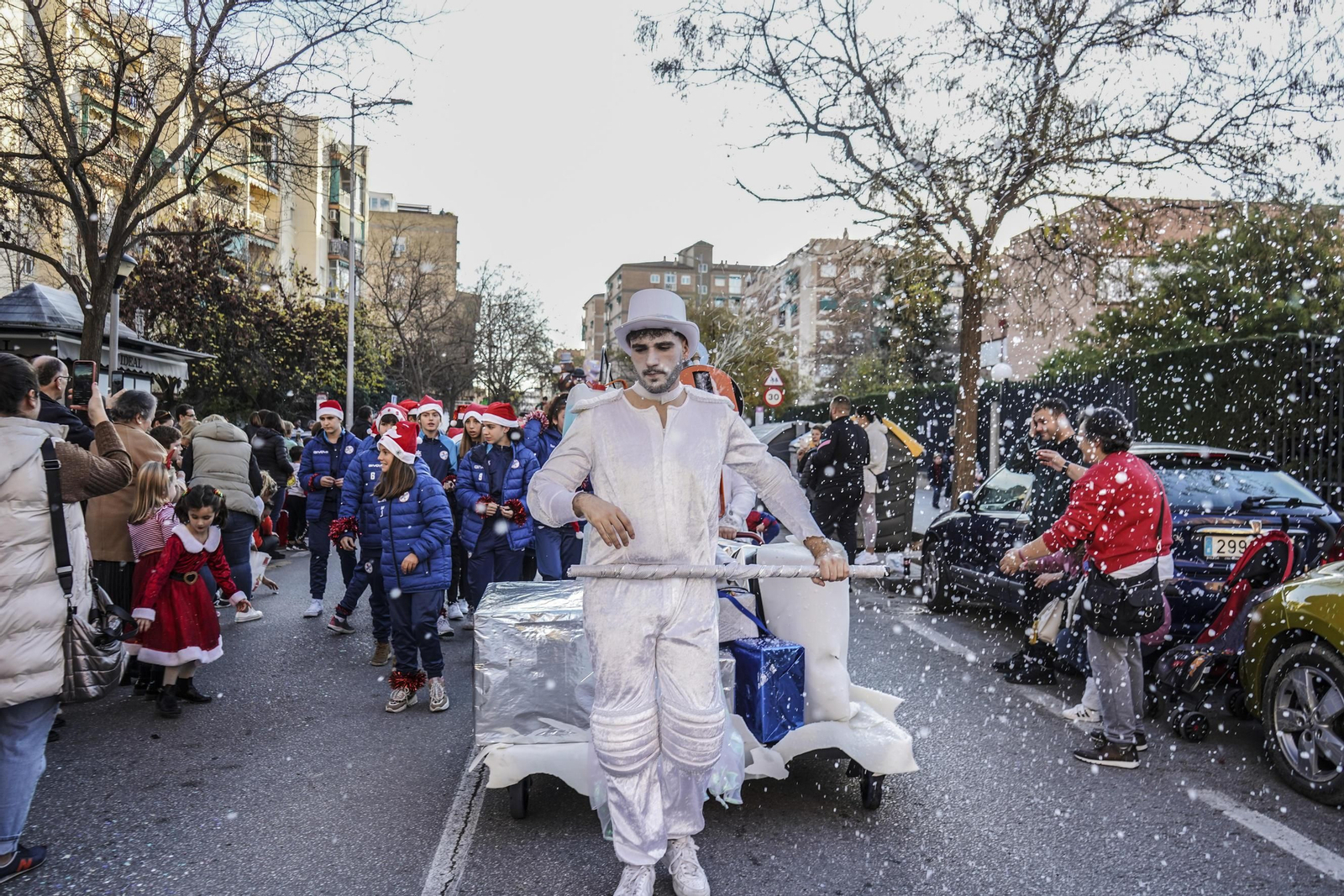 Así ha sido la cabalgata de Papá Noel en Granada