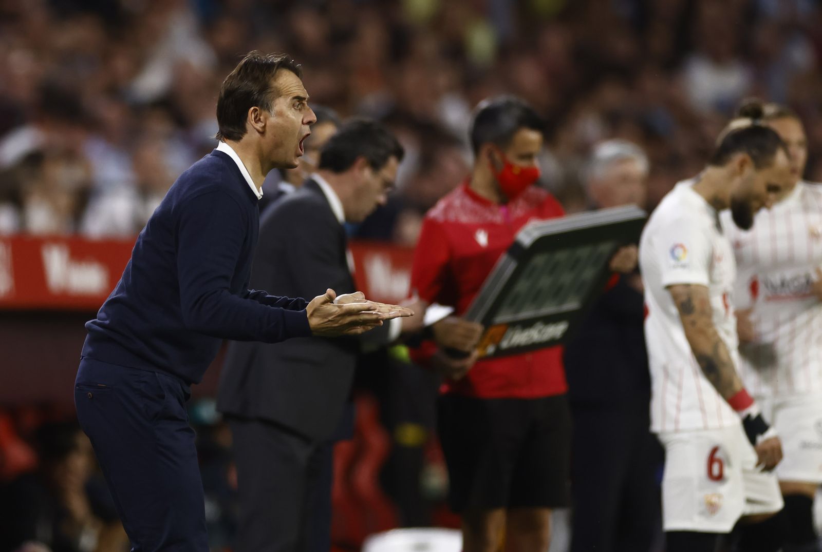 Las imágenes del Sevilla- Real Madrid