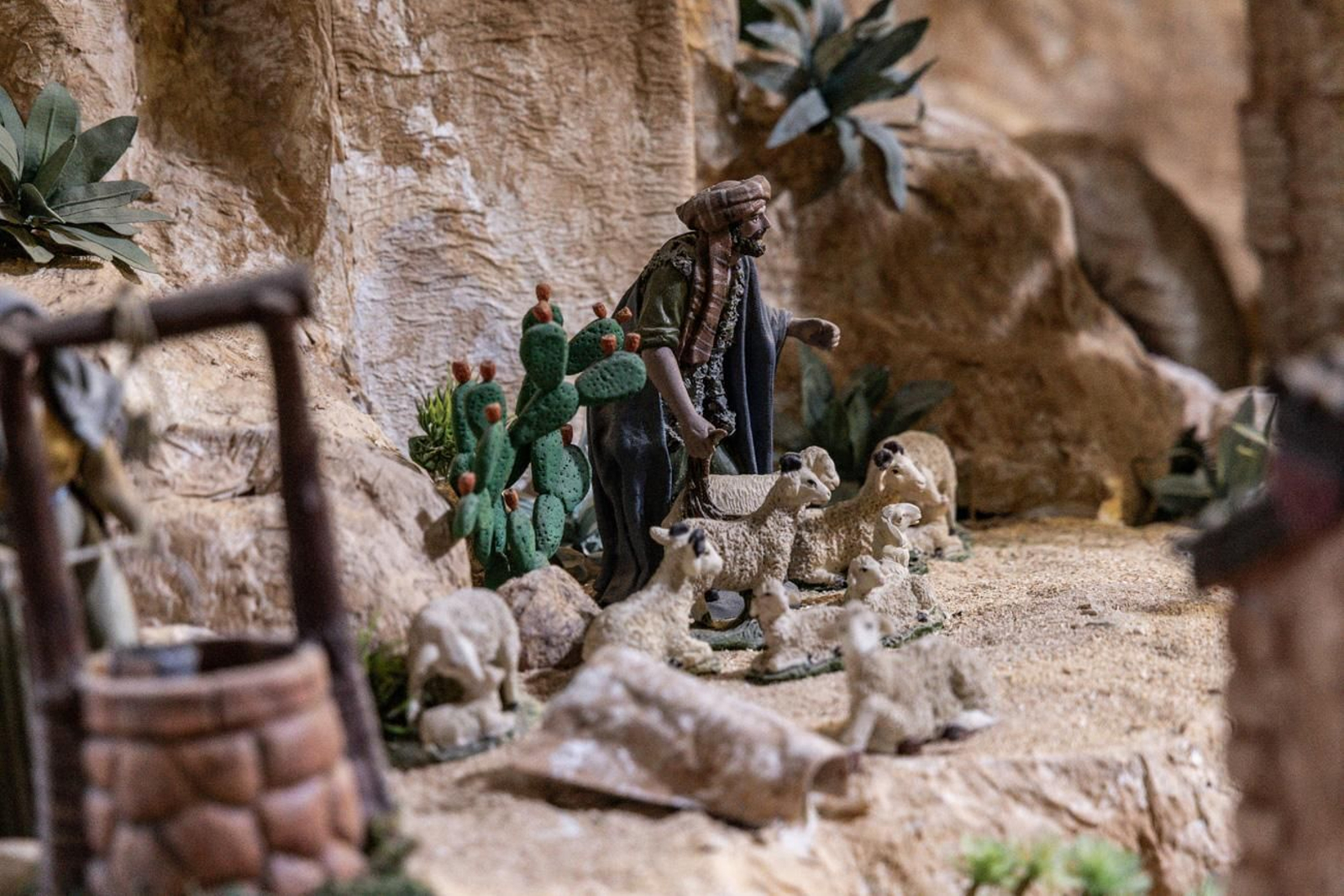 Así disfrutan en estas fechas cercanas a la Navidad los jienneses de la Ruta Belenística