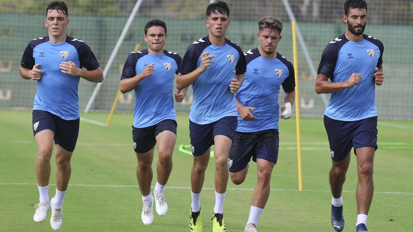 El Málaga CF prueba la Ciudad Deportiva de Arraijanal