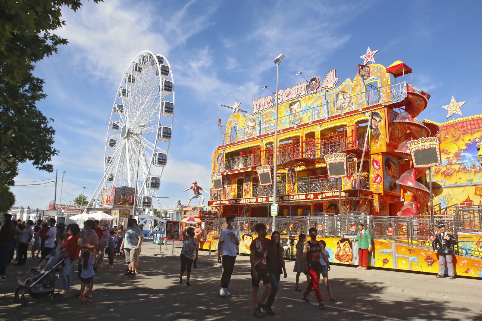 Las imágenes de un sábado de 'Feria' especial en El Arenal