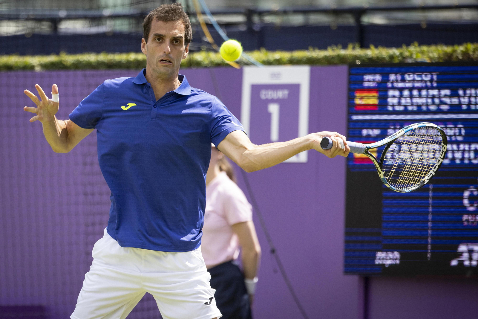 Las fotos del Alejandro Davidovich-Albert Ramos en Queen's