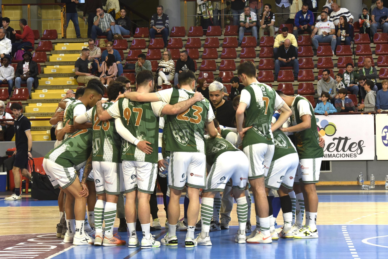Las mejores fotos del ambiente en Vista Alegre para el Córdoba Futsal - AD Sala 10 Zaragoza