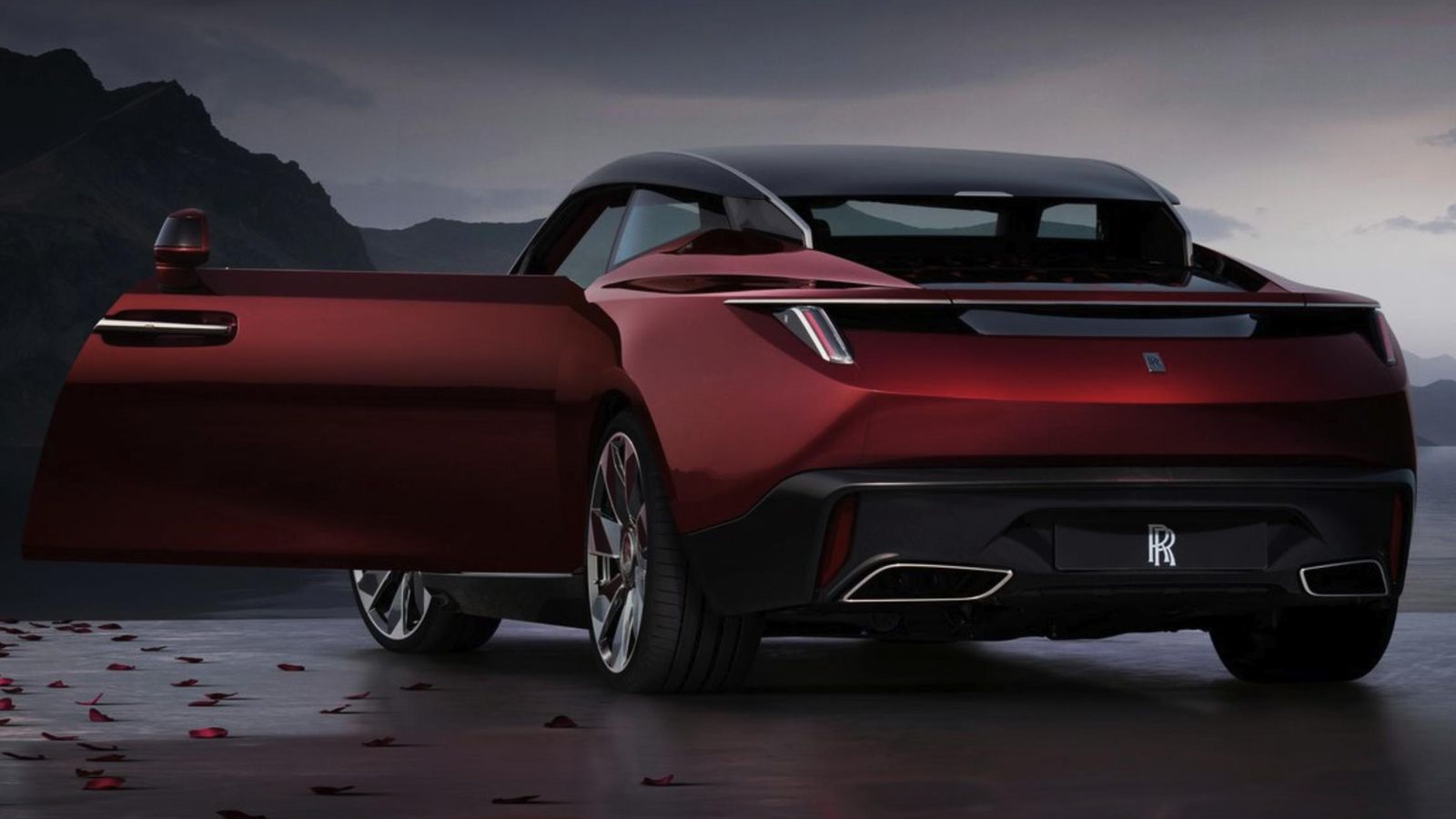 Dependiendo de desde donde se le mire, el color de la carrocería cambia ligeramente. Las puertas son de tipo suicida.