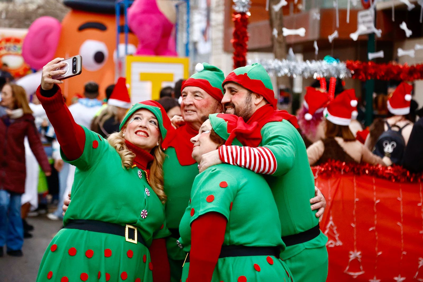 La Cabalgata de Reyes de Cruz de Humilladero, en imágenes