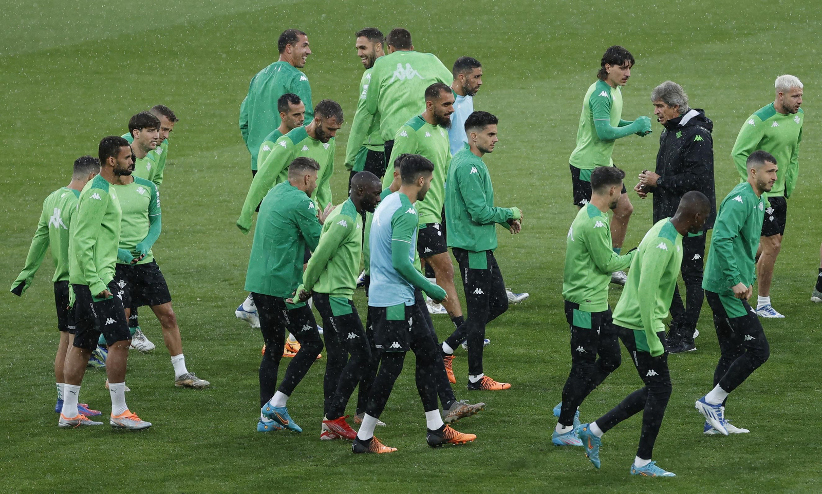 Betis - Valencia | La final de la Copa del Rey se ambienta pese a la lluvia