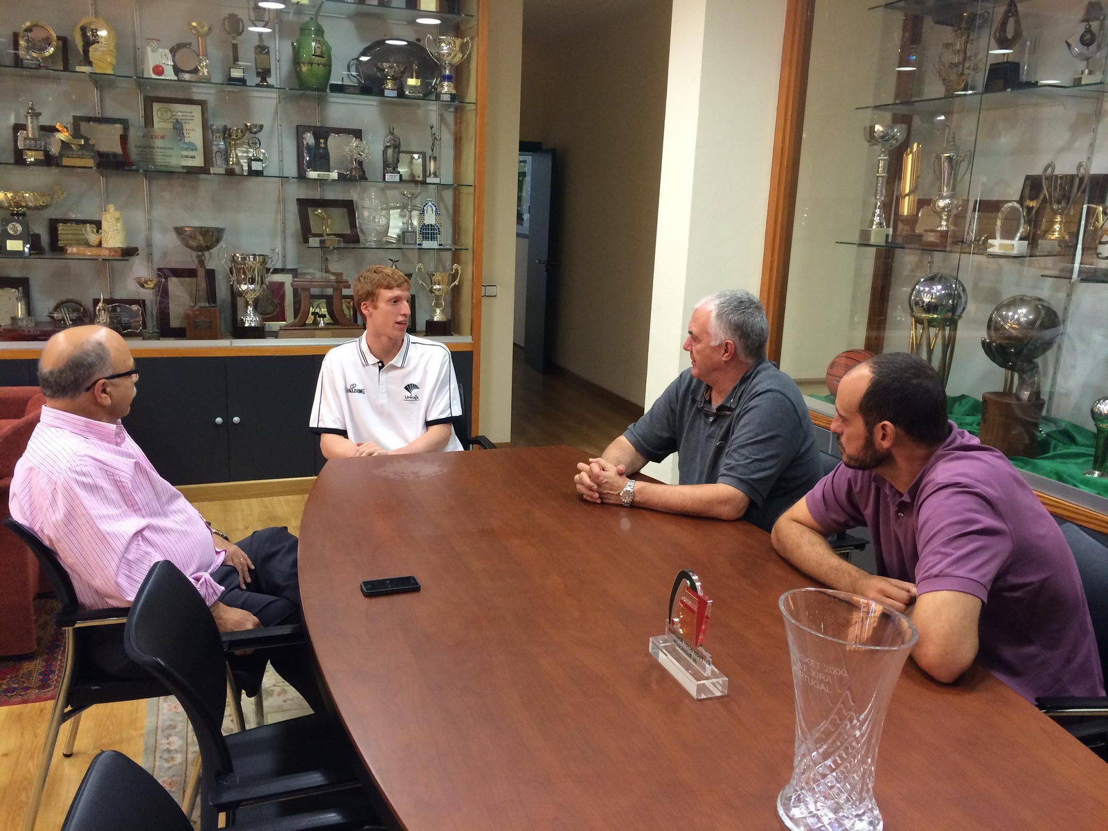 Las fotos de Manolo Rubia en su etapa en el Unicaja