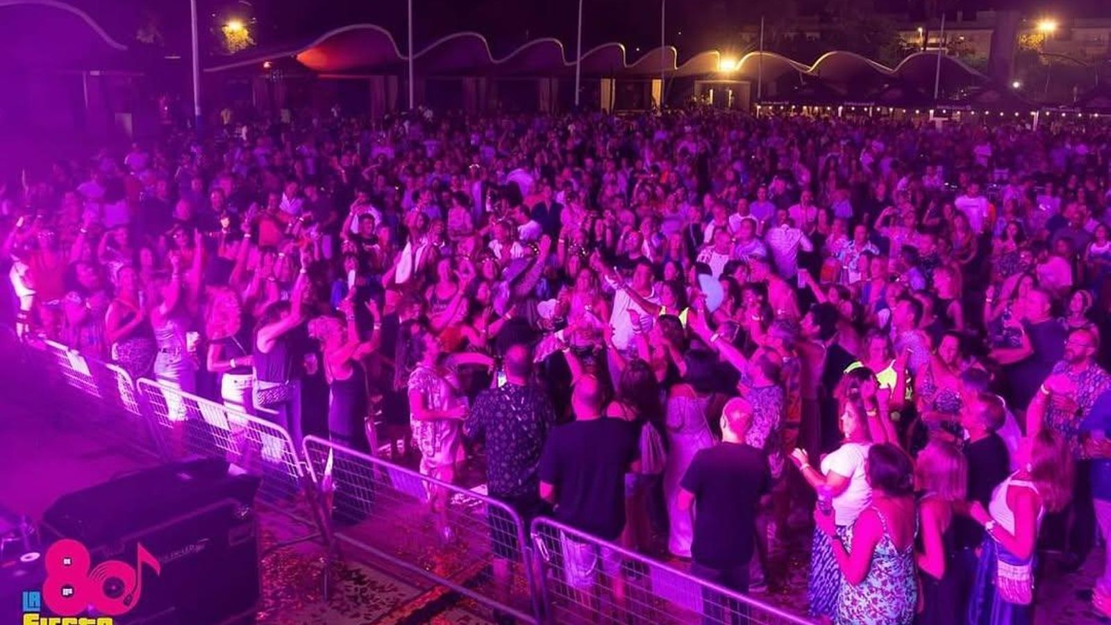 Ambiente en la pasada edición de La Fiesta de los 80.