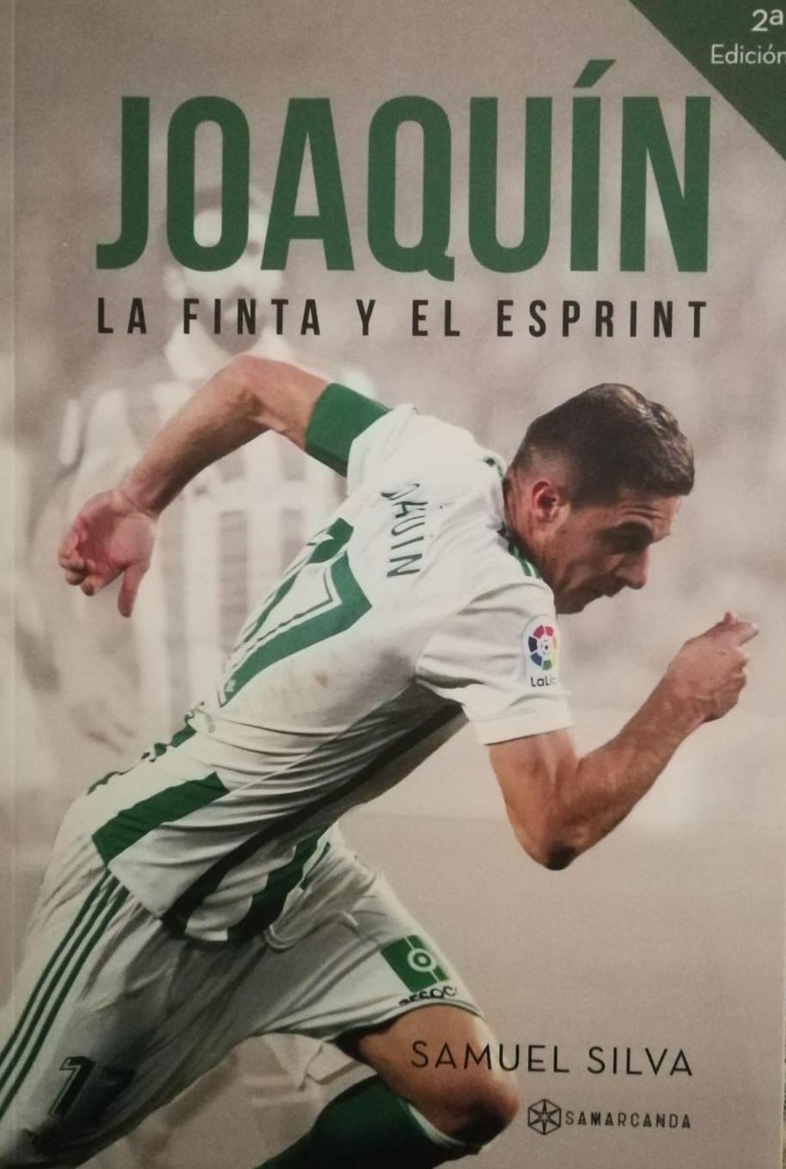 La portada del libro sobre Joaquín.