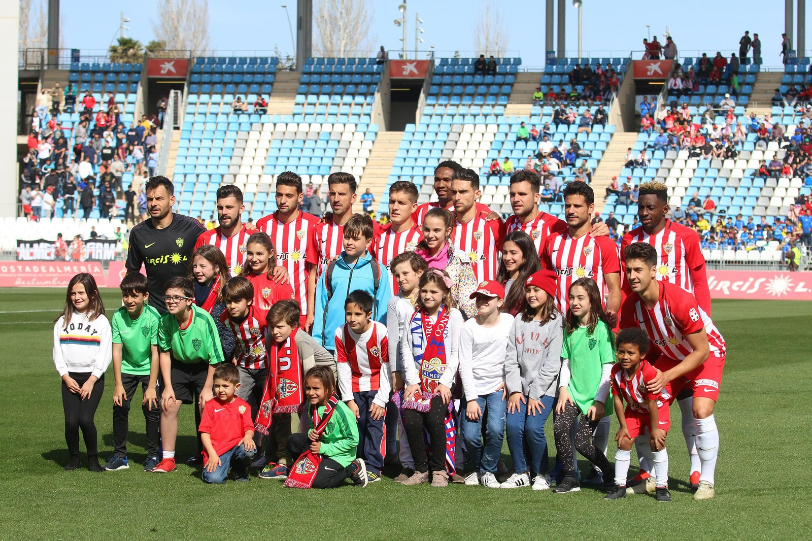 Las imágenes del Almería-Rayo Majadahonda
