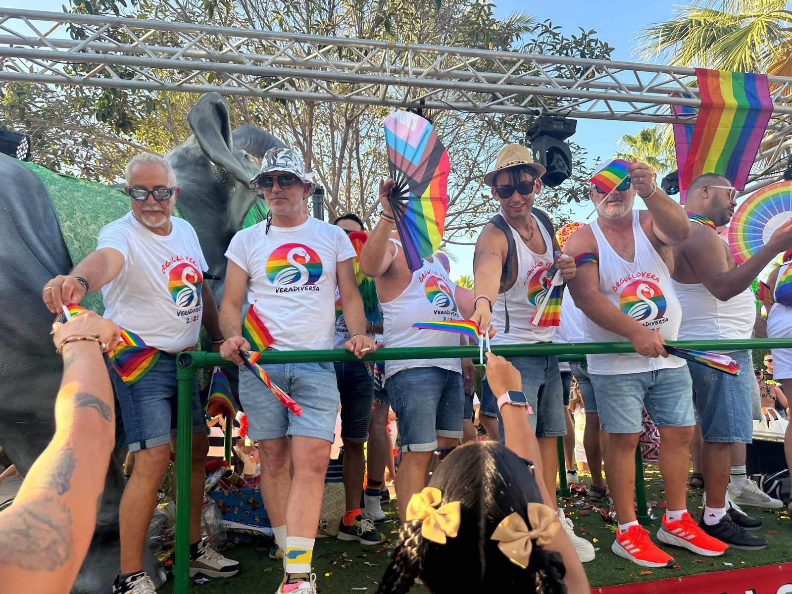 El Gran Desfile del Orgullo de Vera, en imágenes