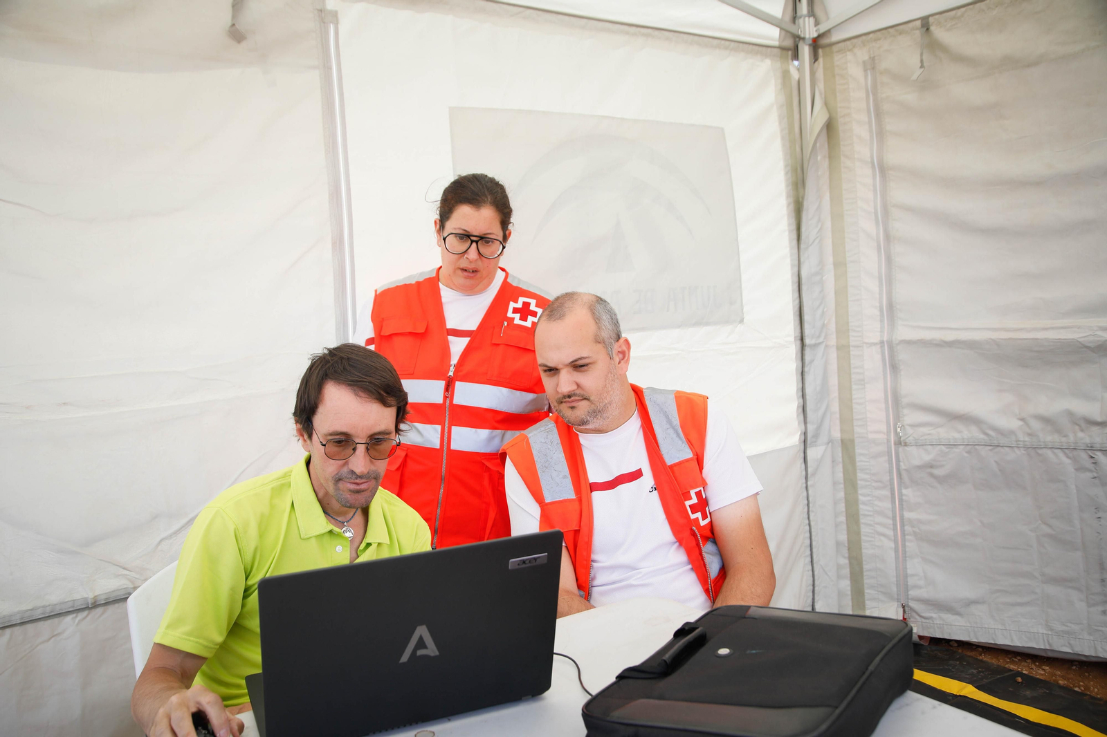 Así se ha vivido el simulacro de incendio forestal en Turre