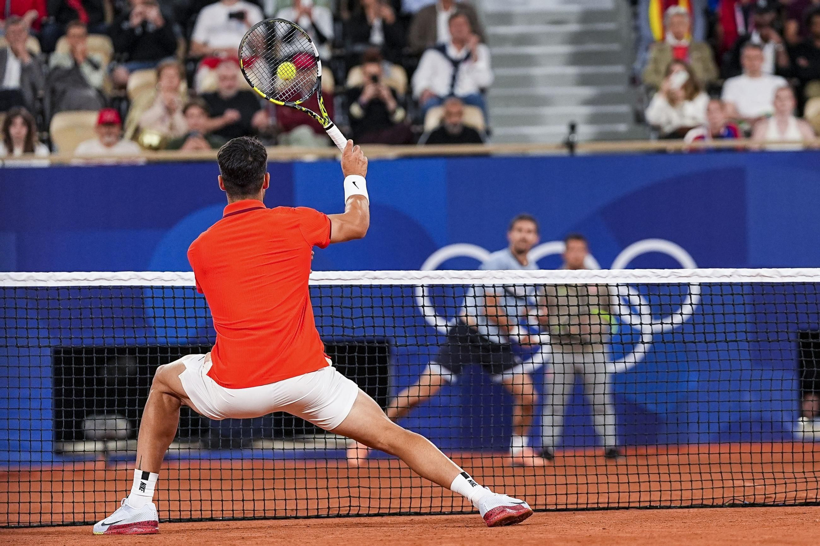 Las mejores fotos del estreno de Alcaraz y Nadal como pareja de dobles en los Juegos Olímpicos de París