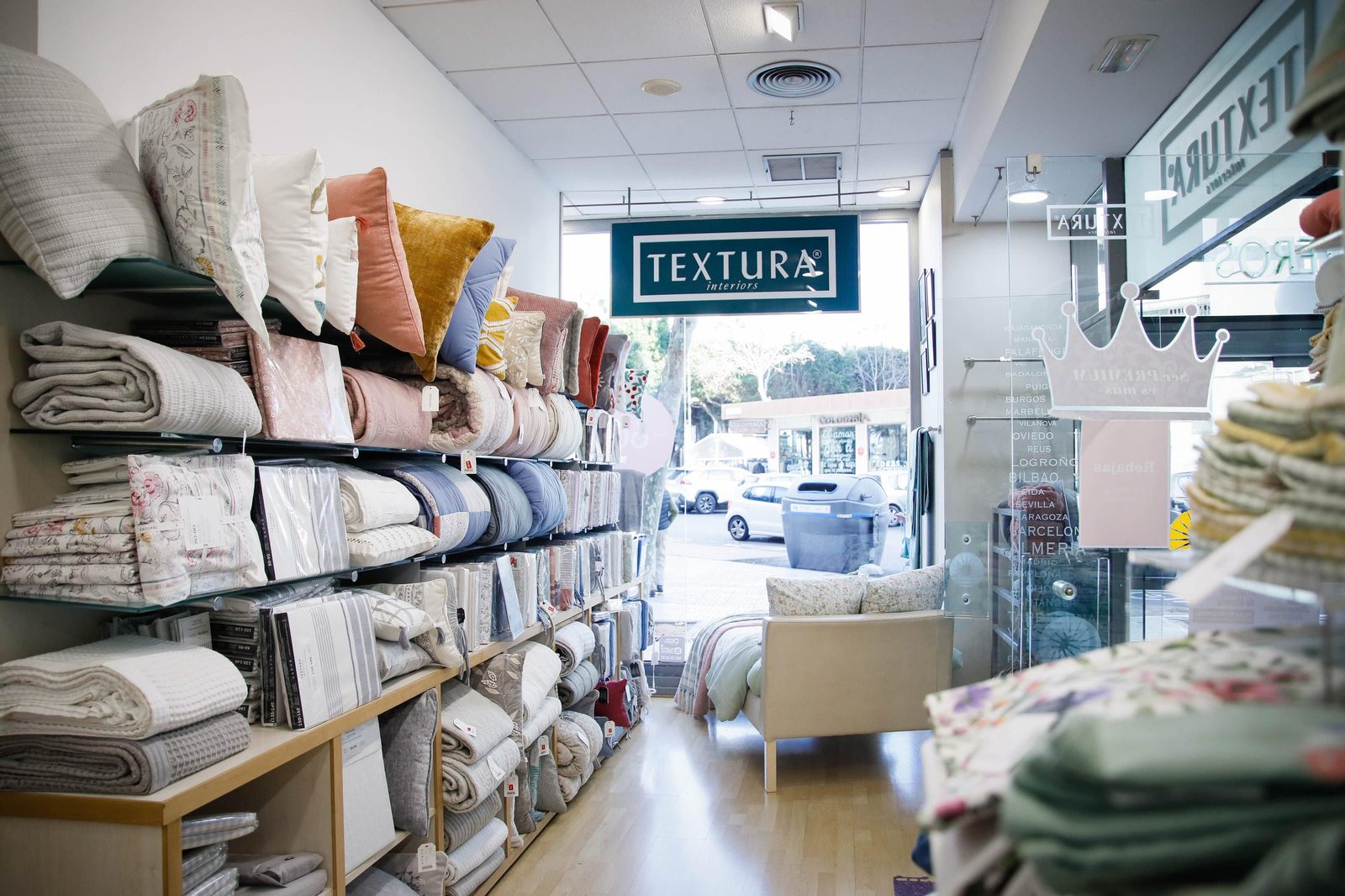 Estas son las imágenes de las galerías comerciales de la ciudad