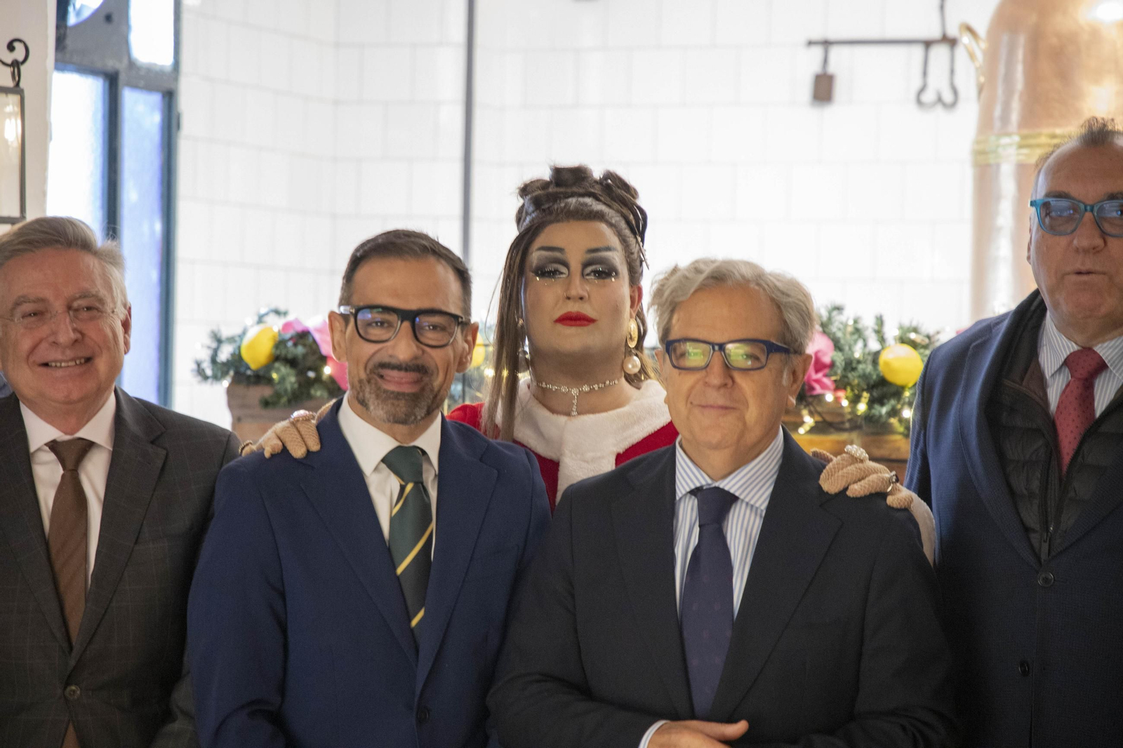 Inauguración de la campaña de Navidad en Rute