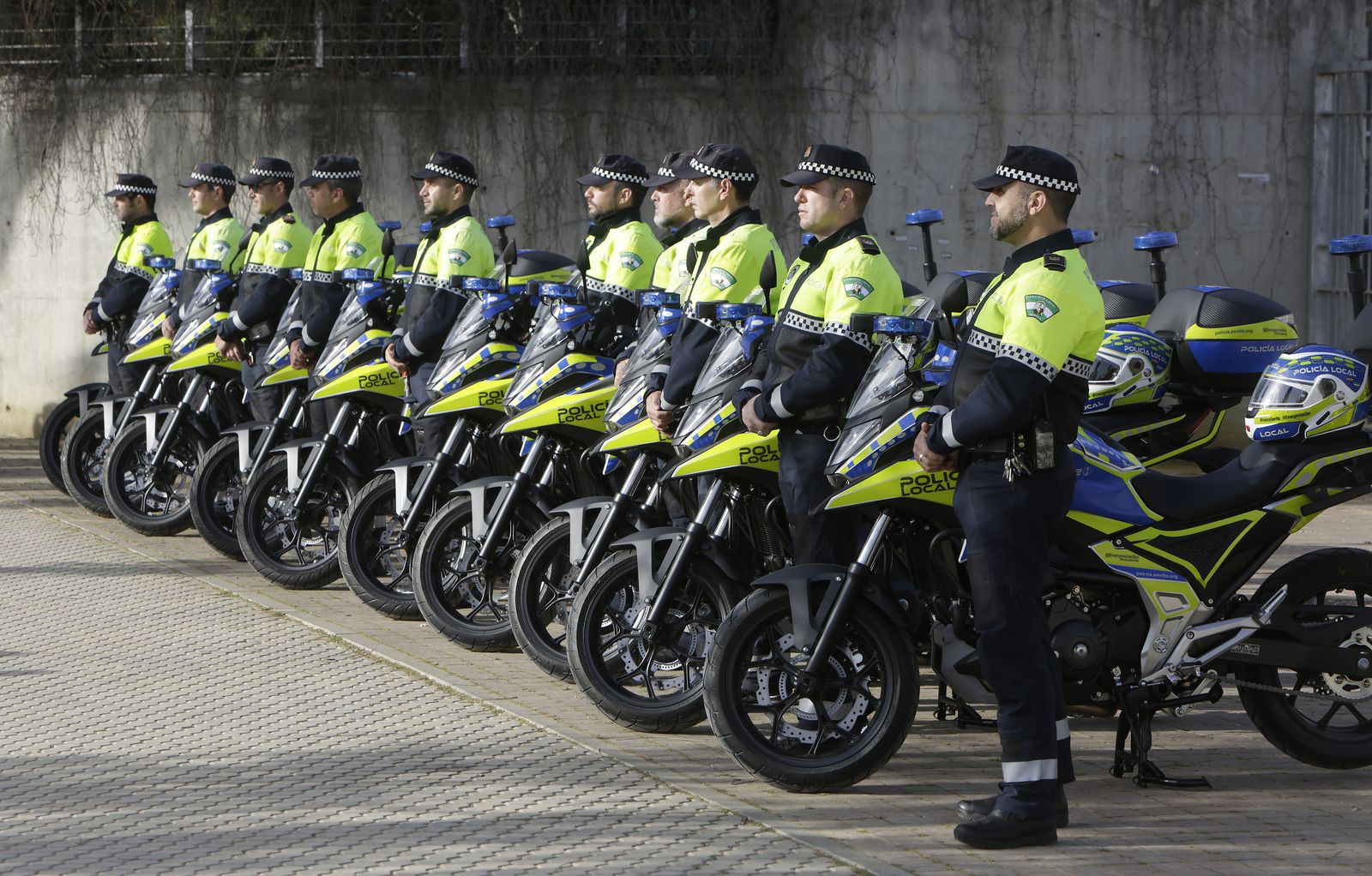 PRESENTACION DE LAS NUEVAS MOTOS PARA LA POLICIA LOCAL