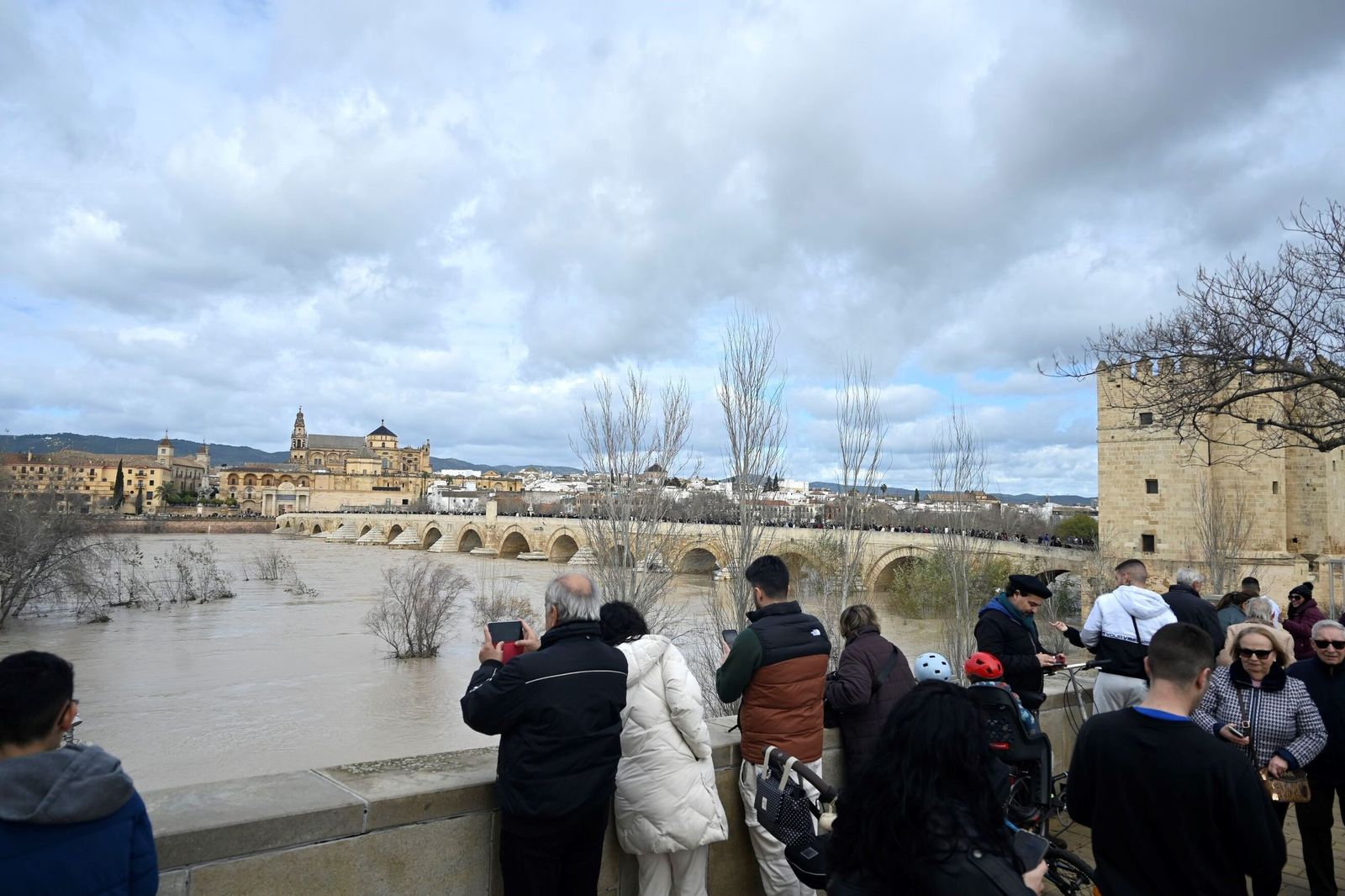 Las calles de Córdoba se llenan de gente con la tregua de la lluvia, en imágenes