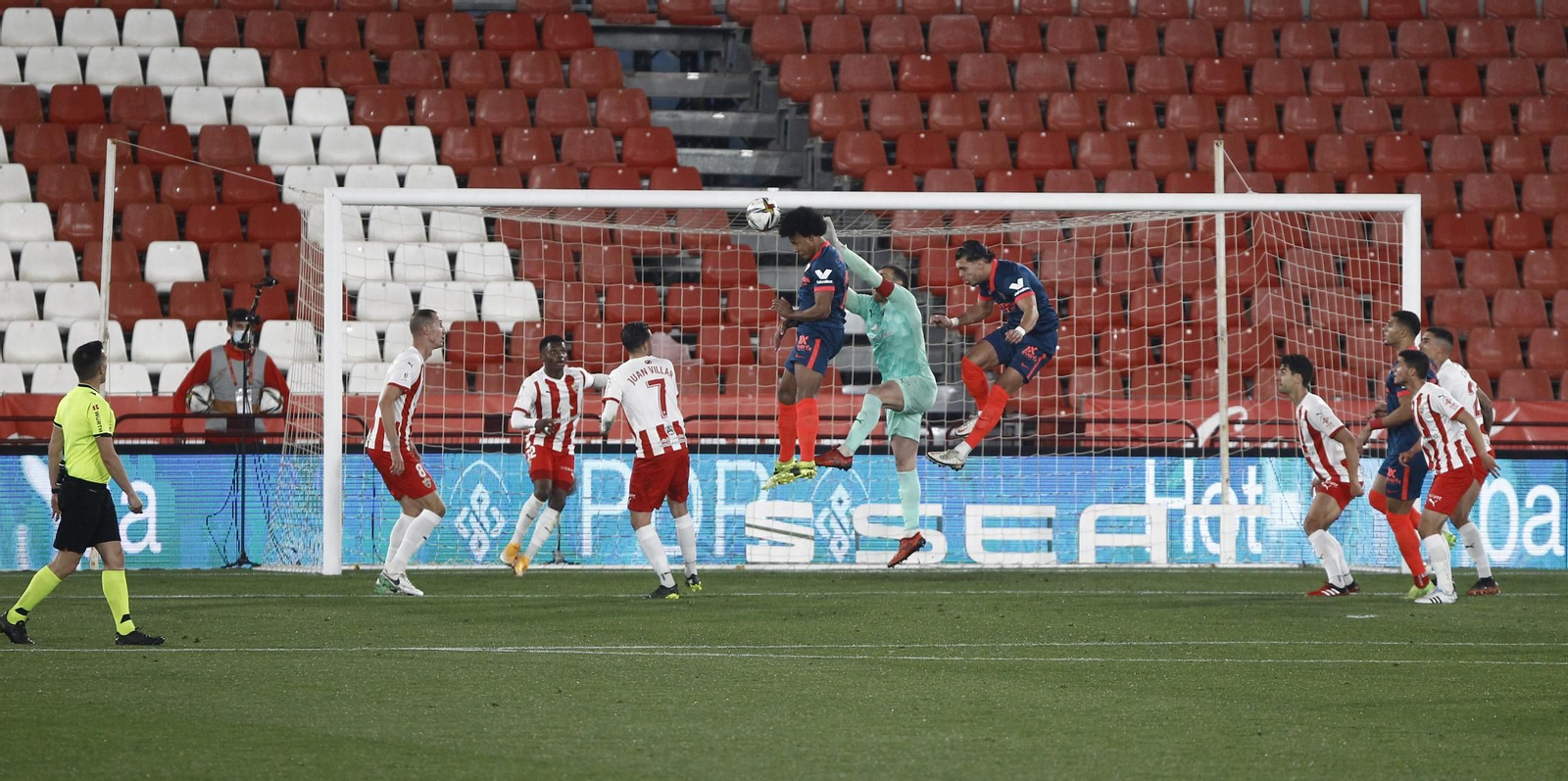 Fotogalería U.D. Almeria-Sevilla F.C. Copa del Rey Fútbol.