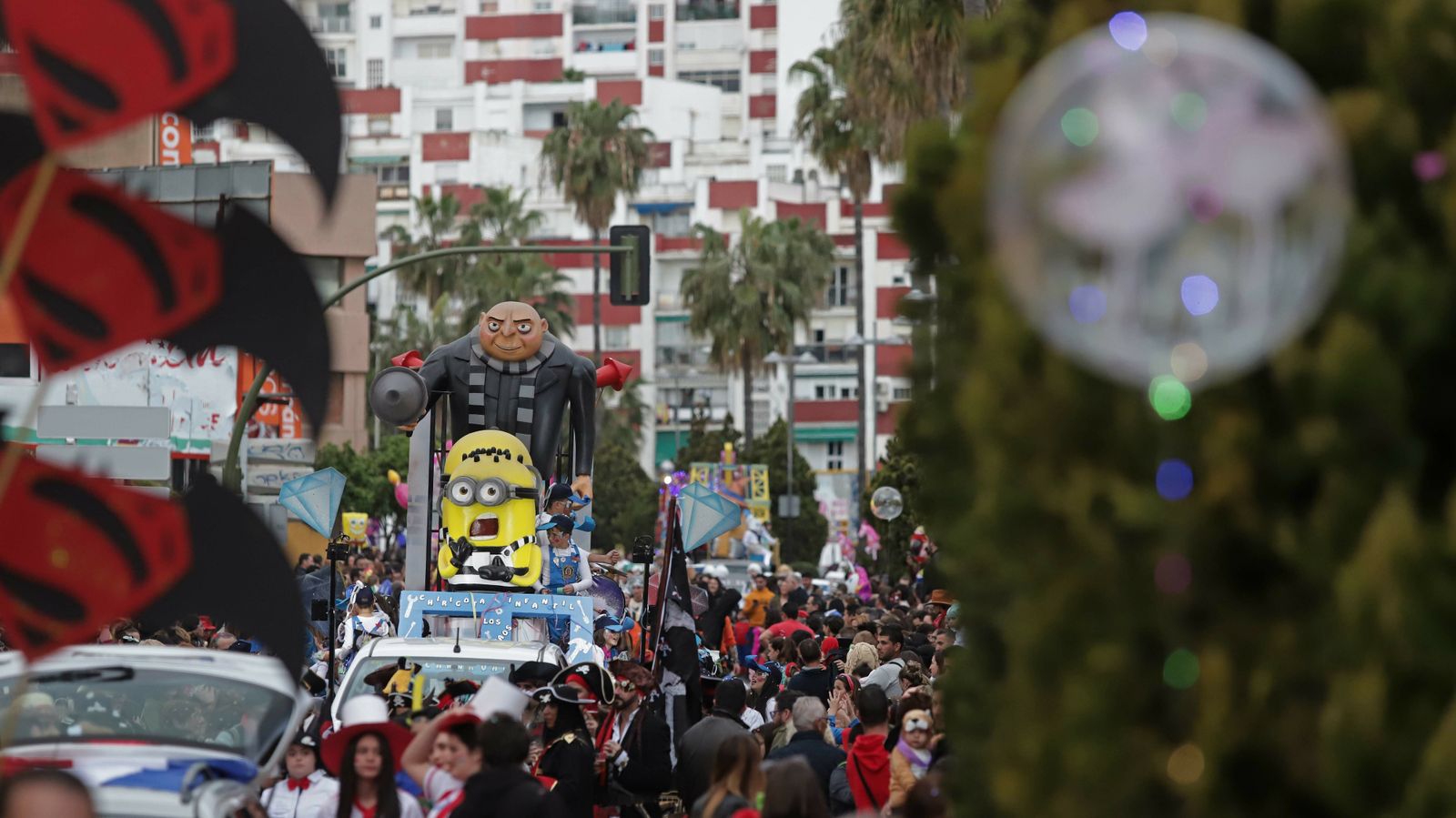 Cabalgata del Carnaval Especial en imágenes