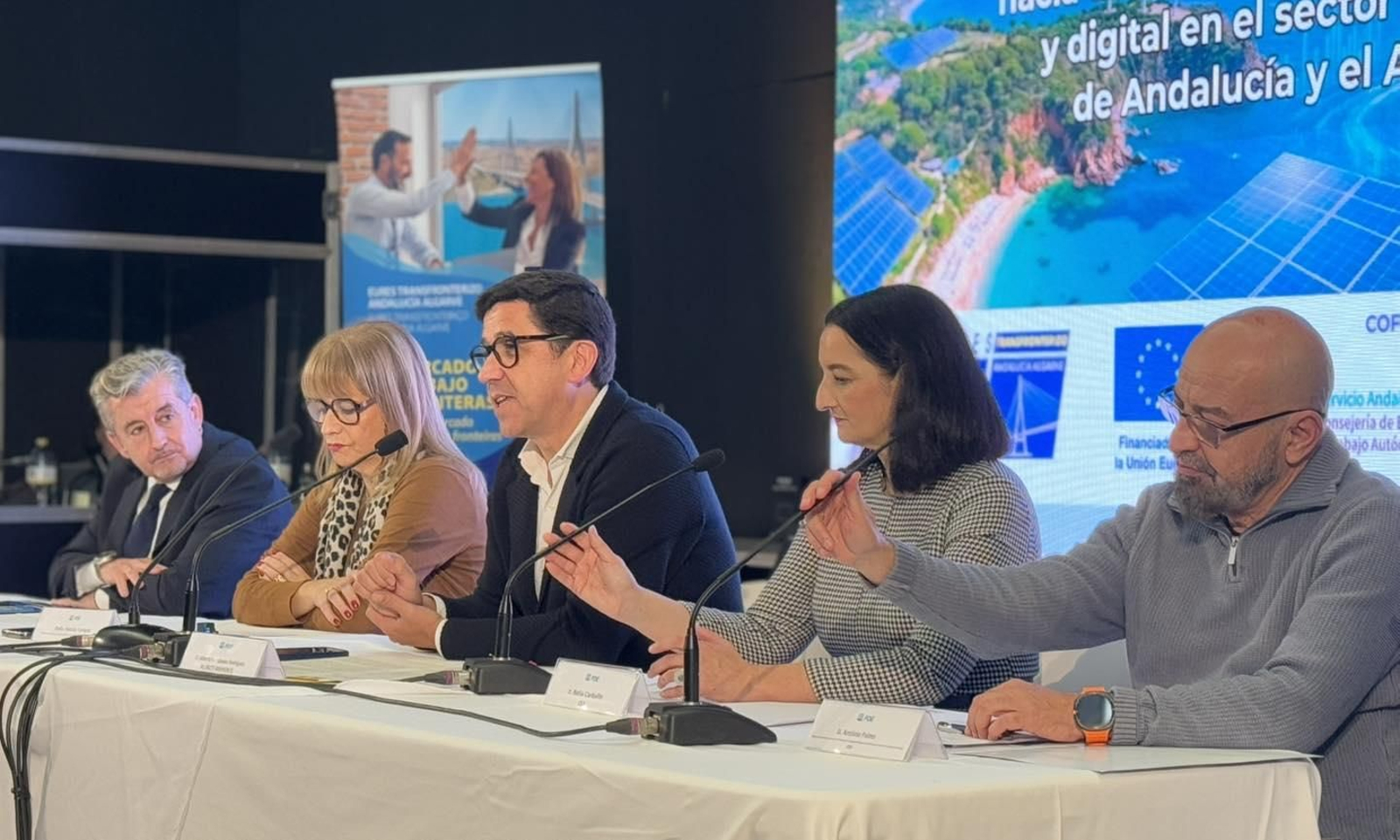 El encuentro entre empresarios de Andalucía y el Algarve.