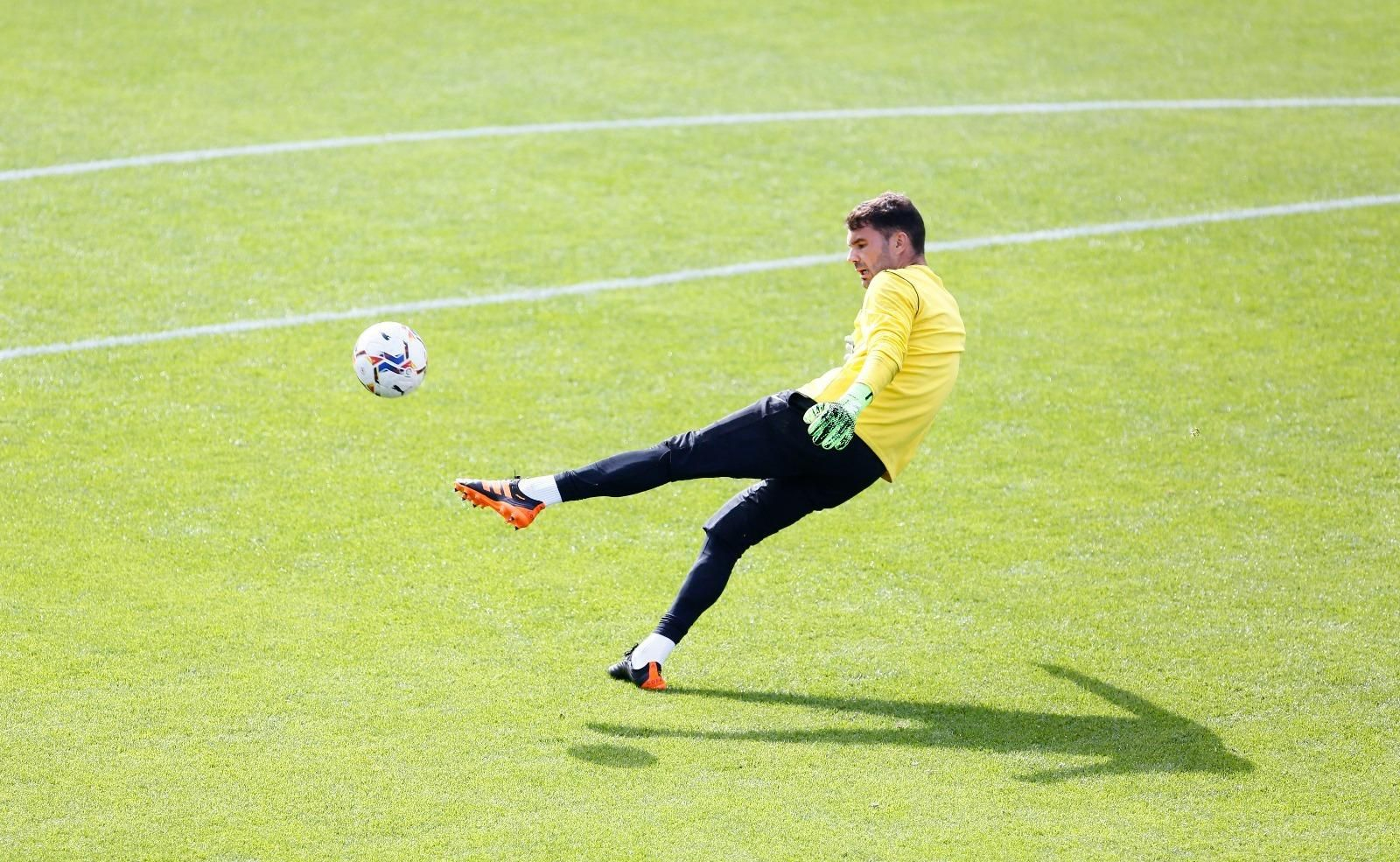 Las fotos del calentamiento del Málaga CF - Leganés