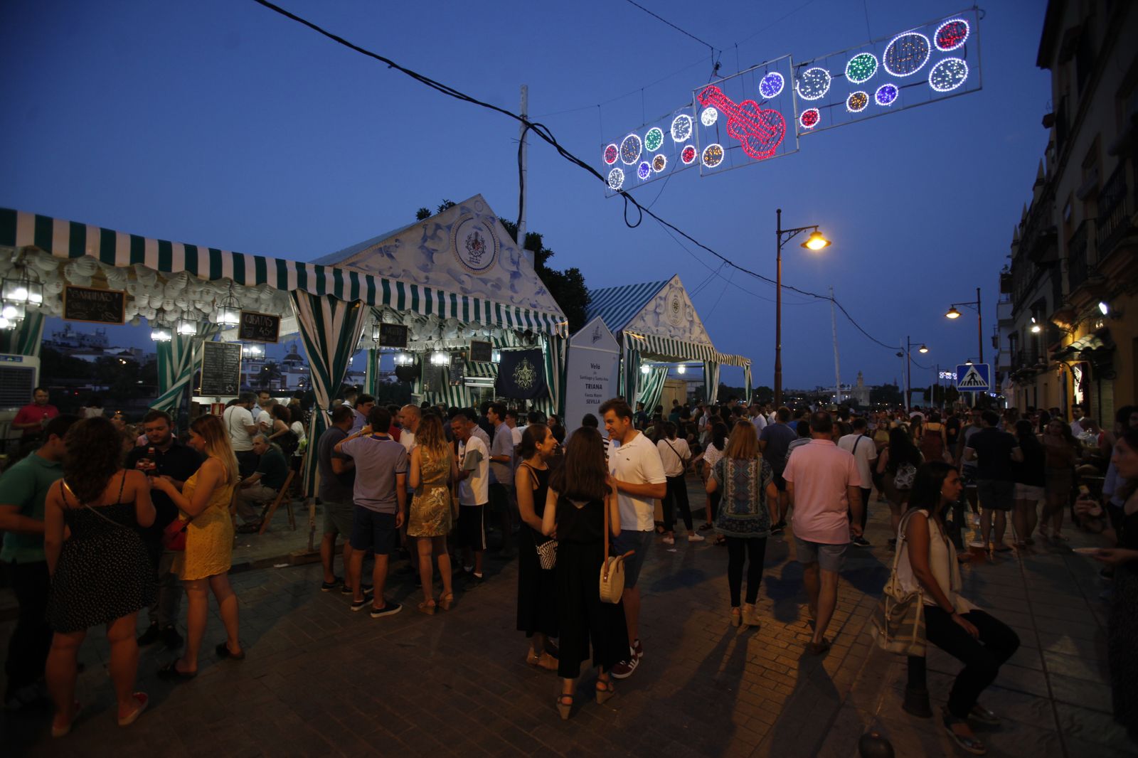 Imágenes de la Velá de Santa Ana