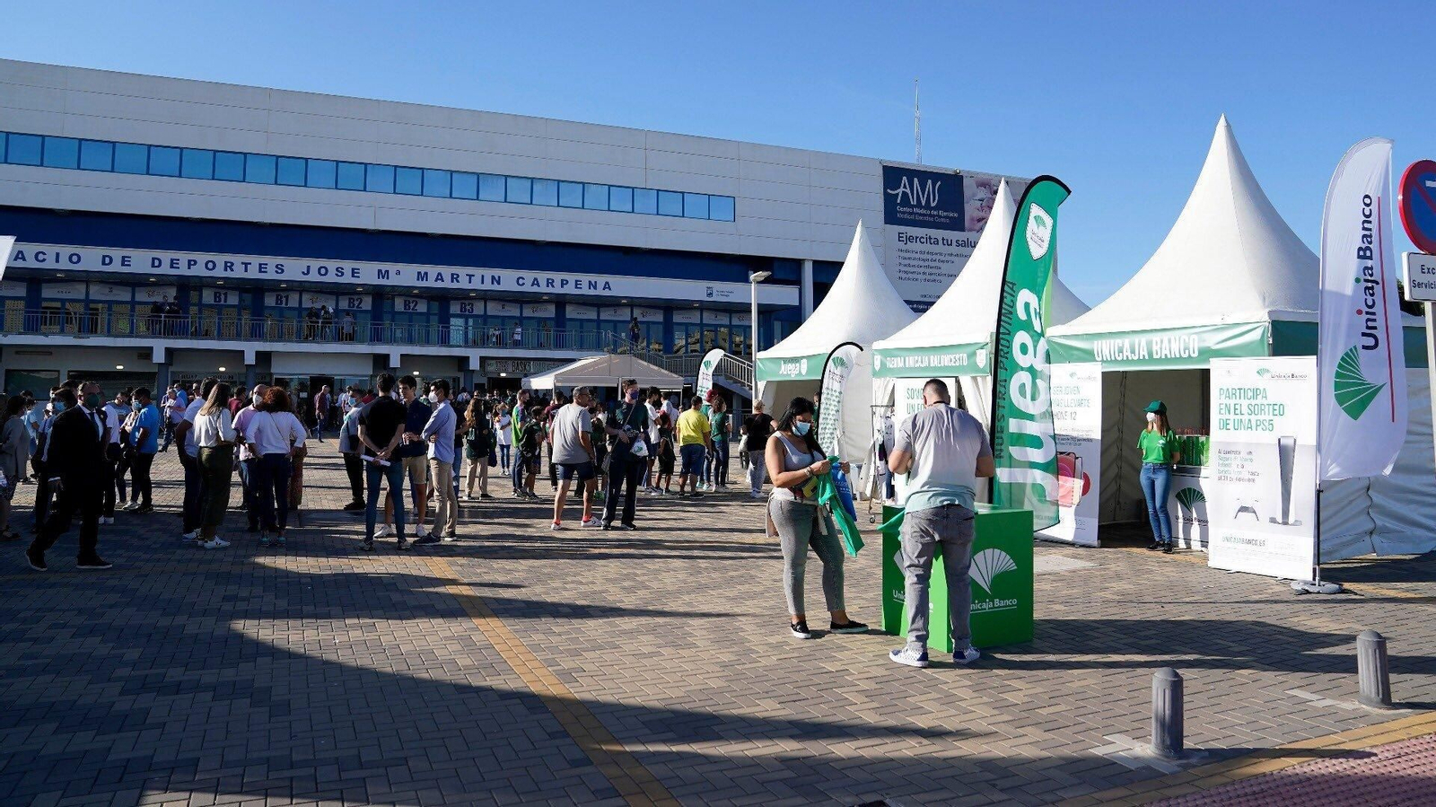 Una de las Fan Zone de esta temporada en los alrededores del Carpena.