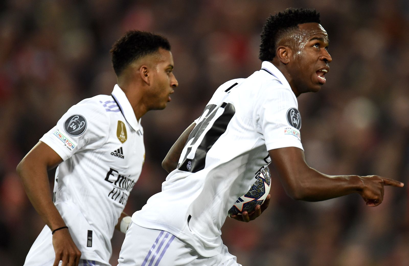 Las fotos de la remontada del Real Madrid al Liverpool