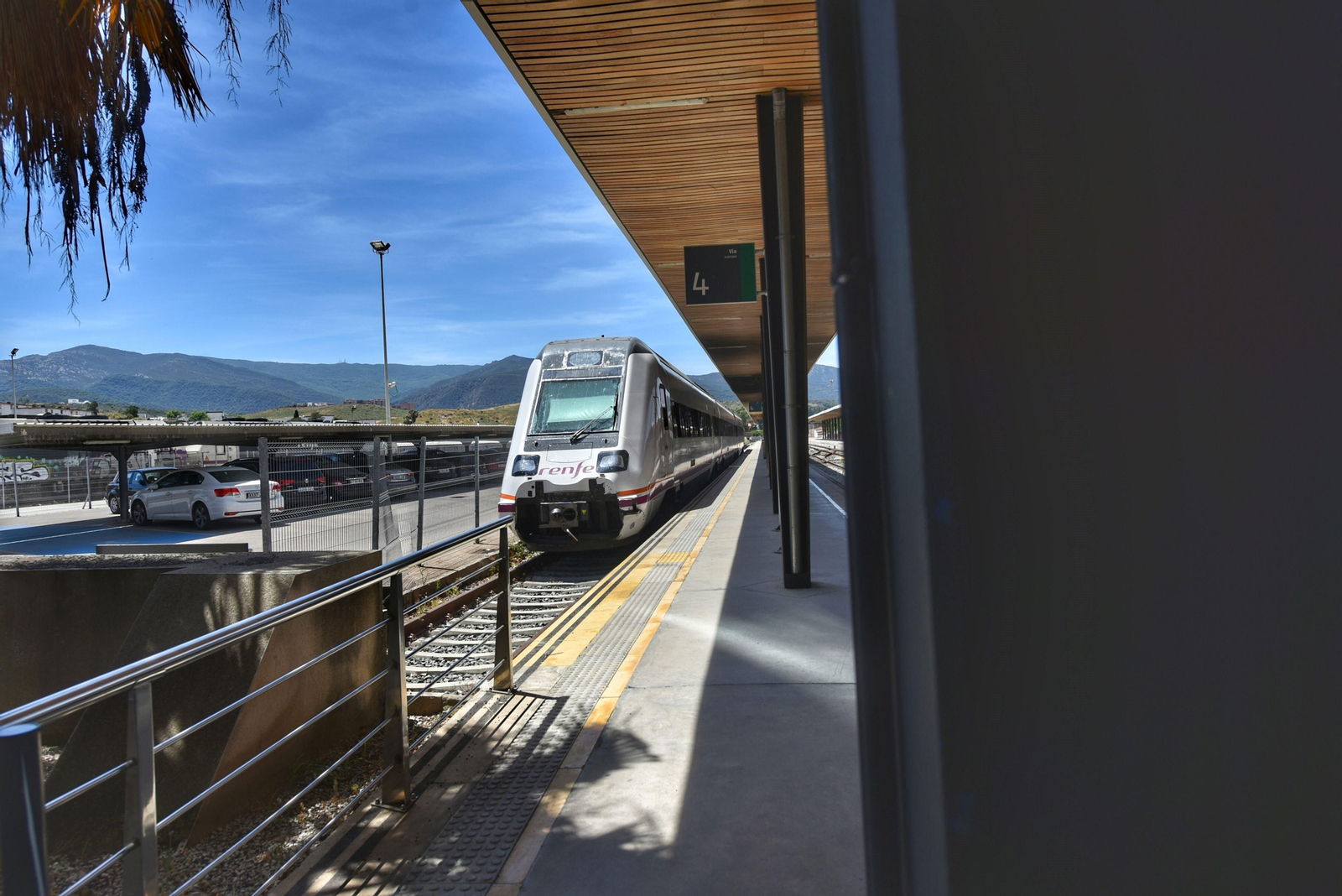 La estación de trenes de Algeciras.