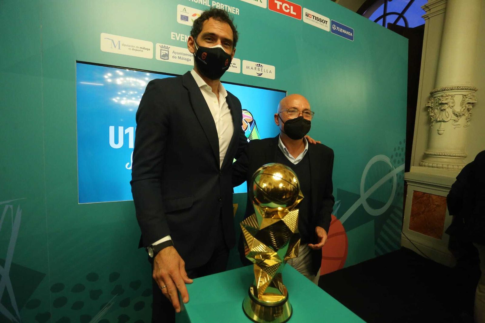 El nuevo logo del Mundial sub 17 de Málaga, en fotos