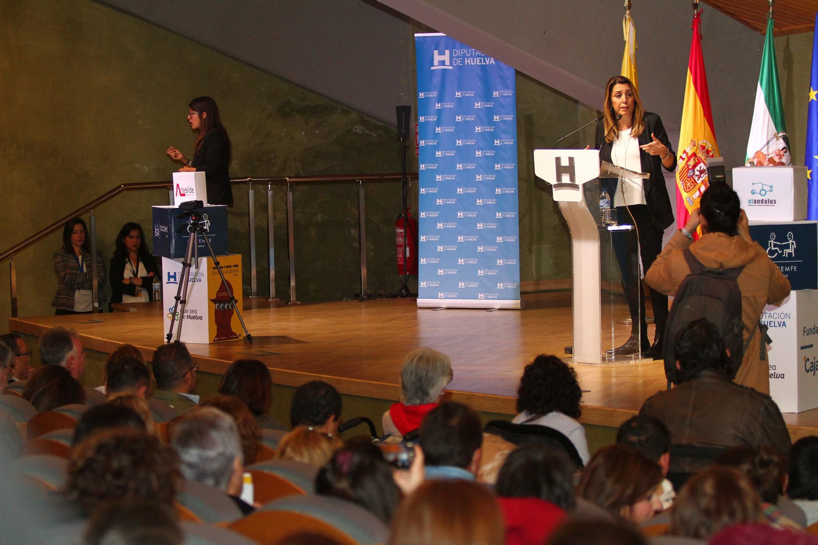 Imágenes del I Congreso de Motivación y Diversidad en el Foro Iberoamericano de La Rábida
