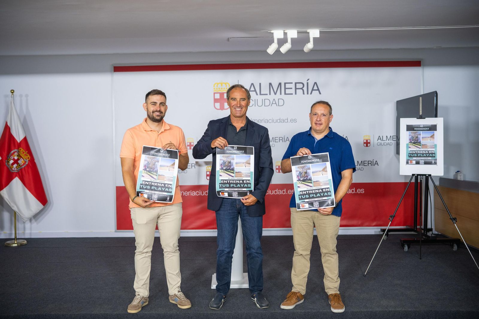 Presentación del programa Entrena en tu playa