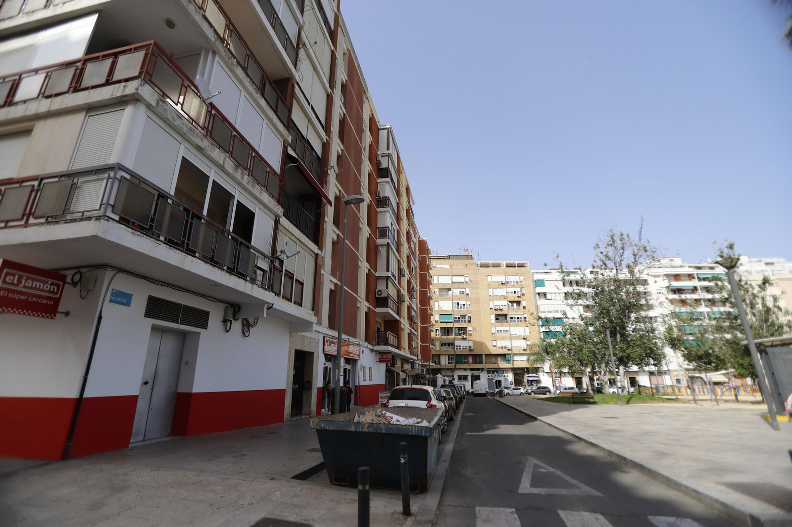 Plaza Houston en Huelva.