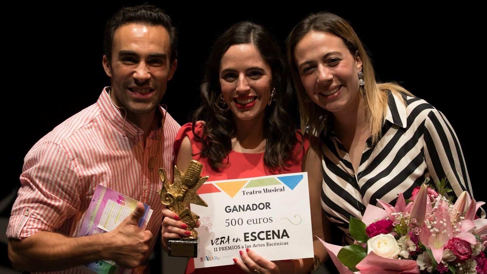 Ganadora de la categoría de teatro musical el pasado año.