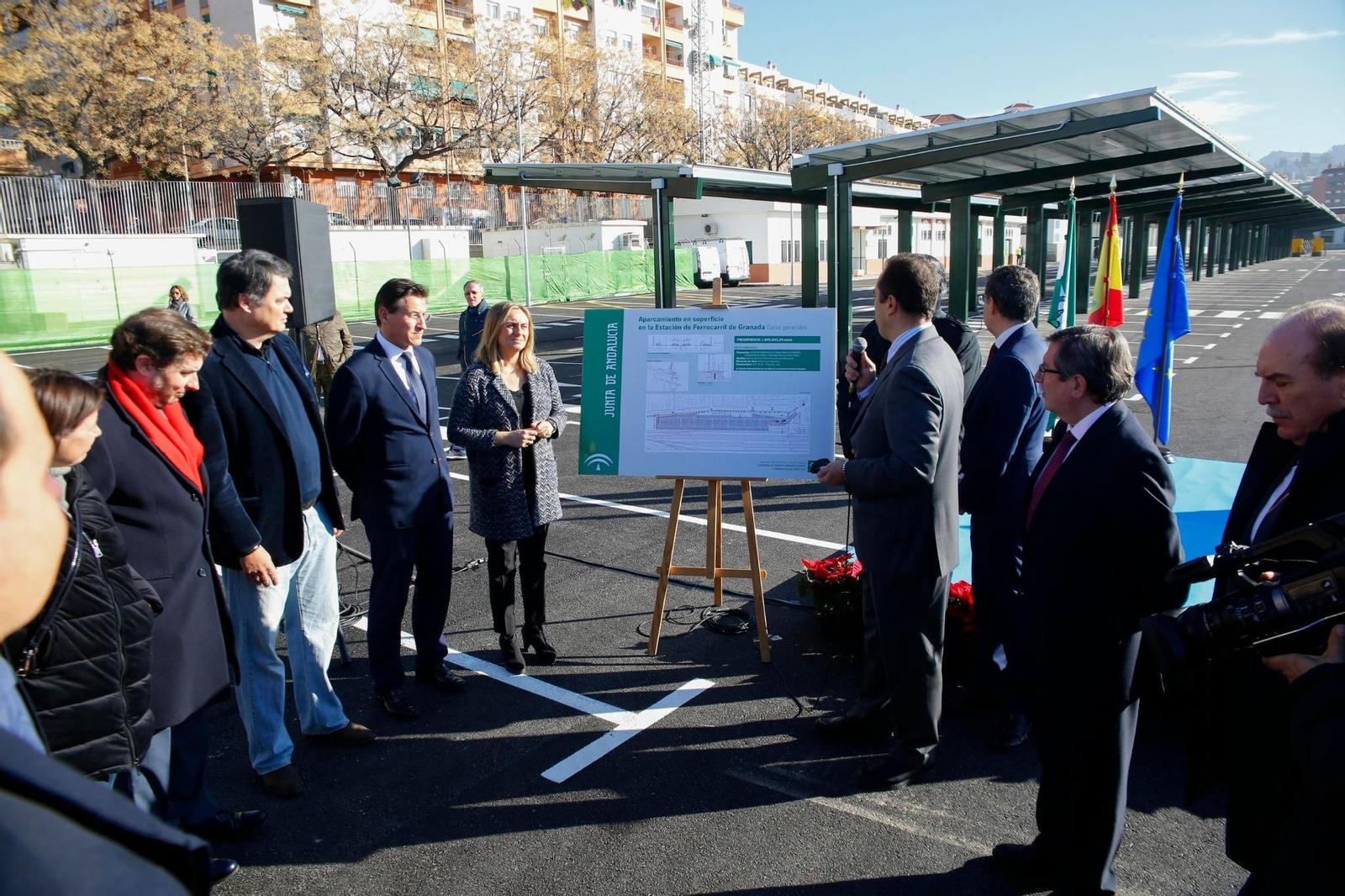 Así es el nuevo parking de la Estación de Ferrocarril de Granada