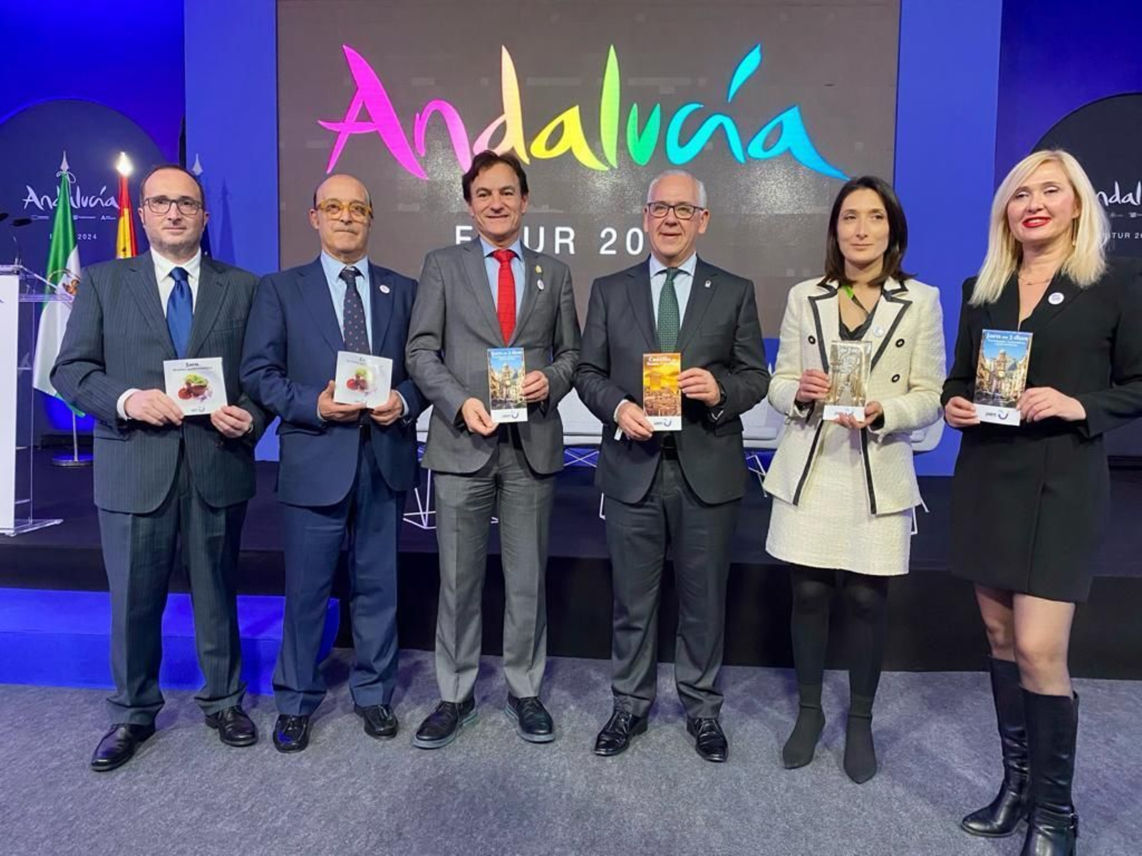 Presentación de las guías turísticas de Jaén.