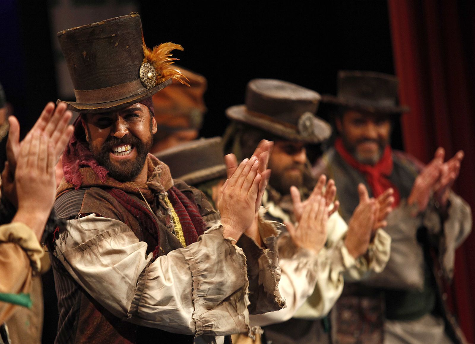 Las imágenes de la sexta función de cuartos